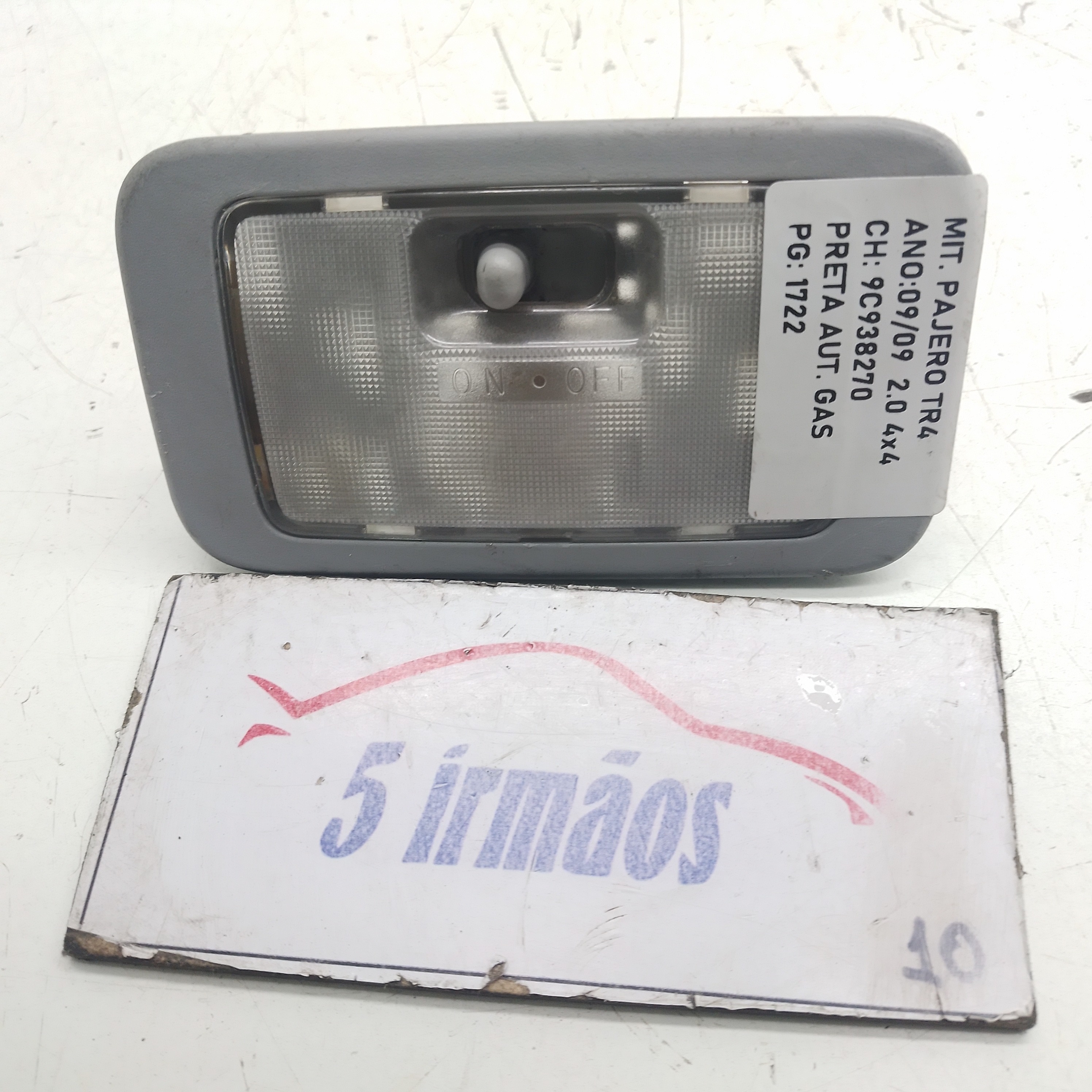 Luz Teto Cortesia Mitsubishi Pajero Tr4 2.0 2008 2009