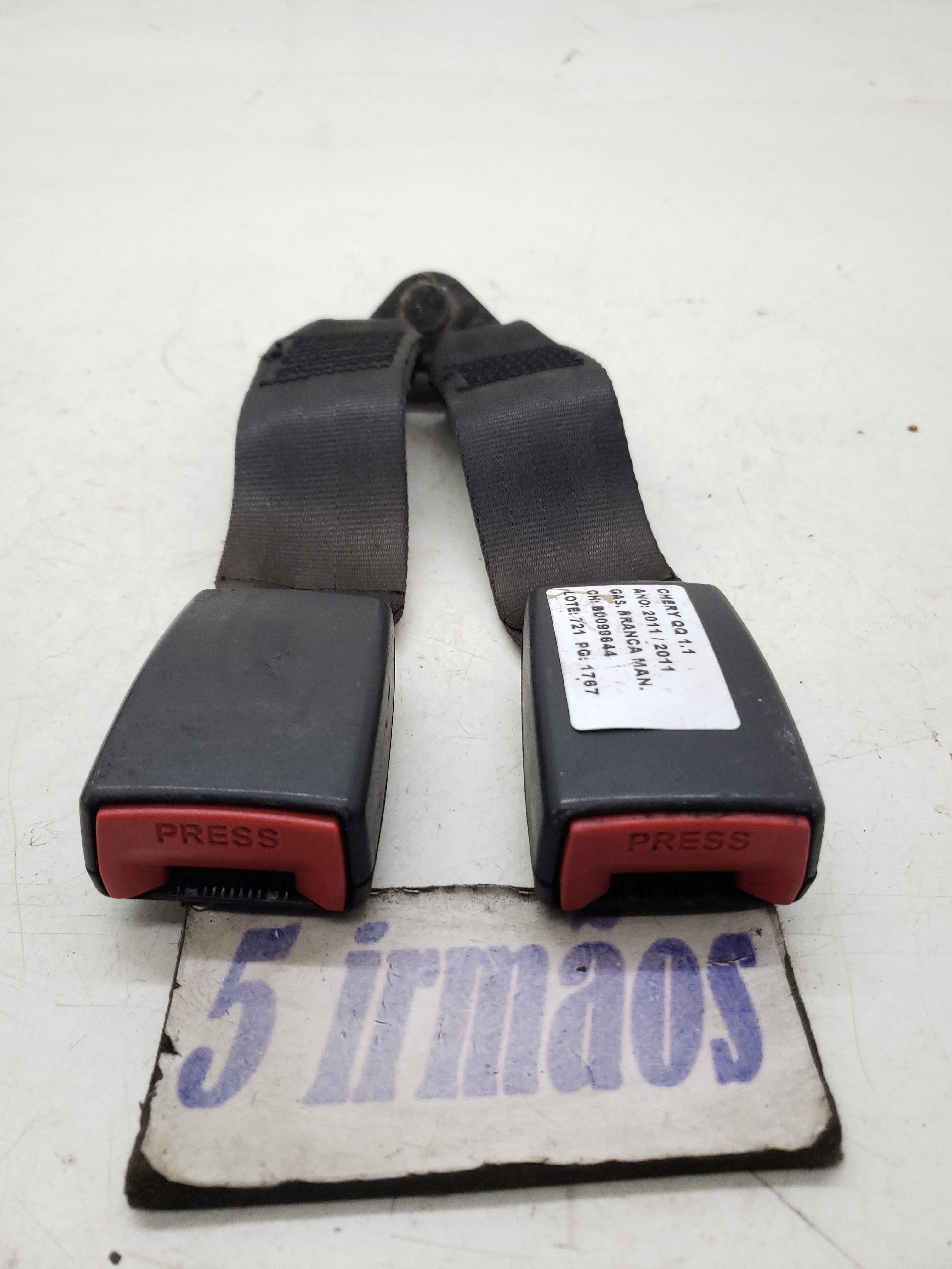 Trava Cinto Segurança Traseiro Chery Qq 1.1 2011 / 2012