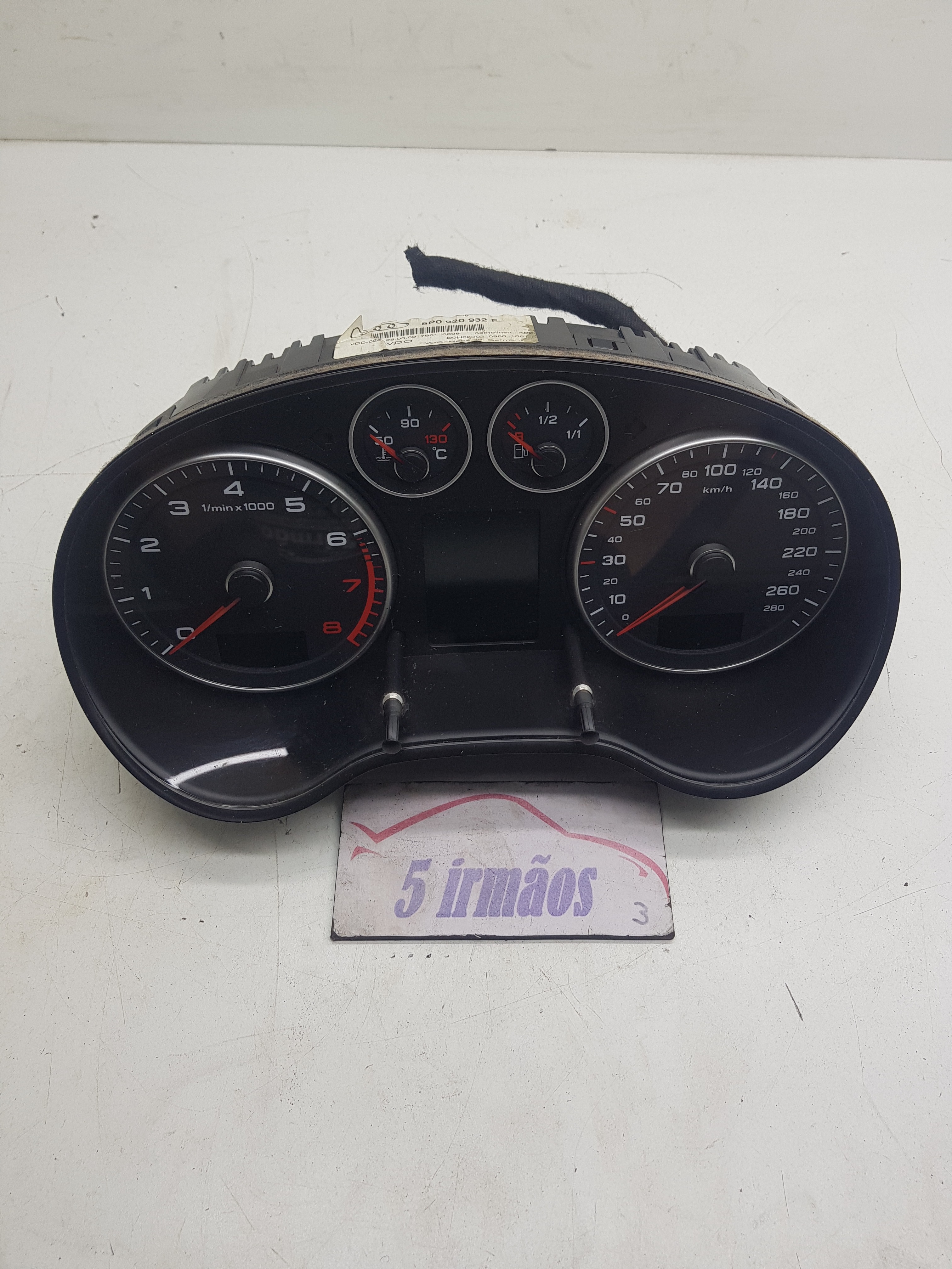 Painel Instrumentos Audi A3 Sportback 2.0 2010 N8p0920932f