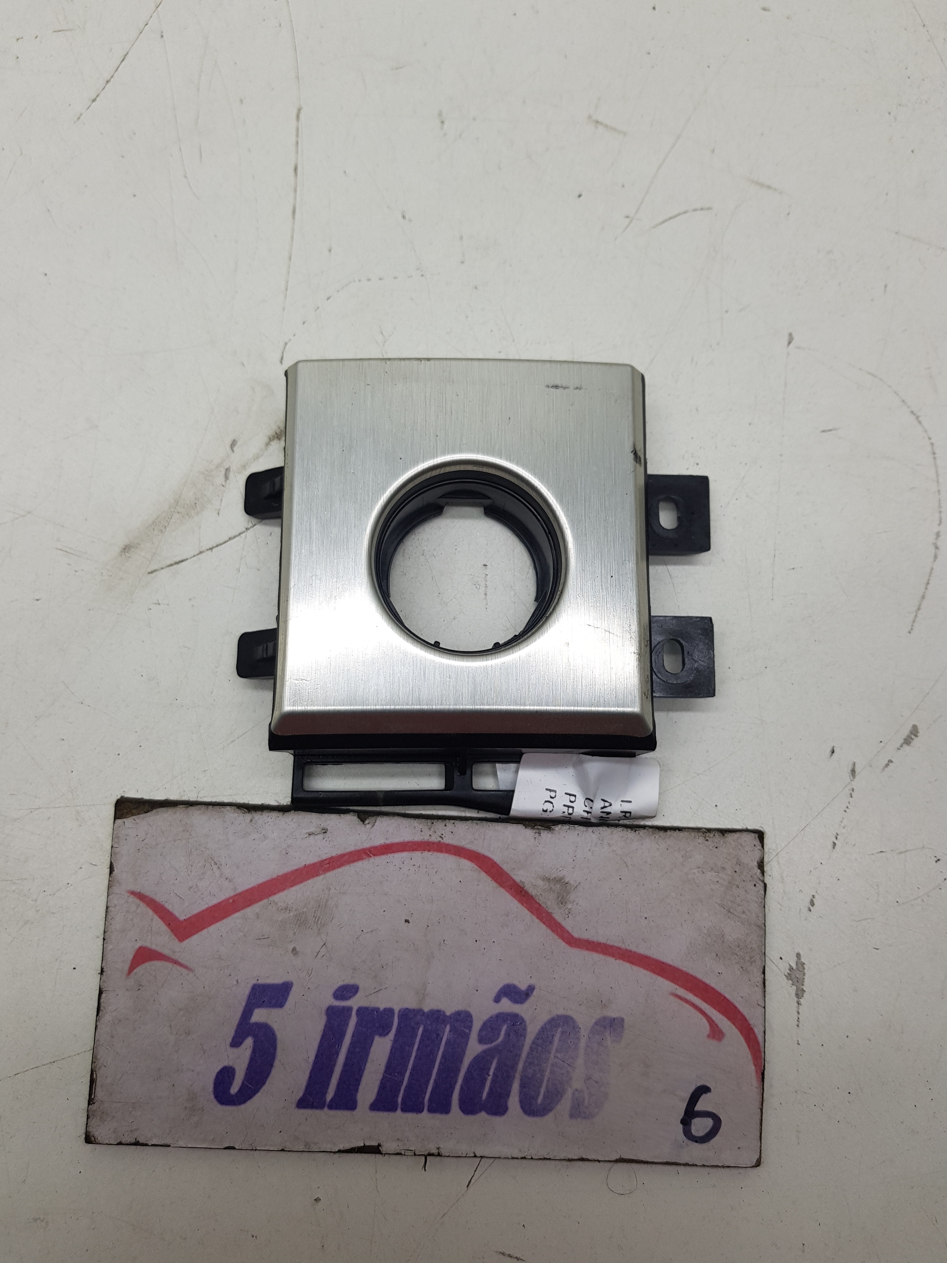 Moldura Botão Start Stop Land Rover Evoque 2.2 2014 2015