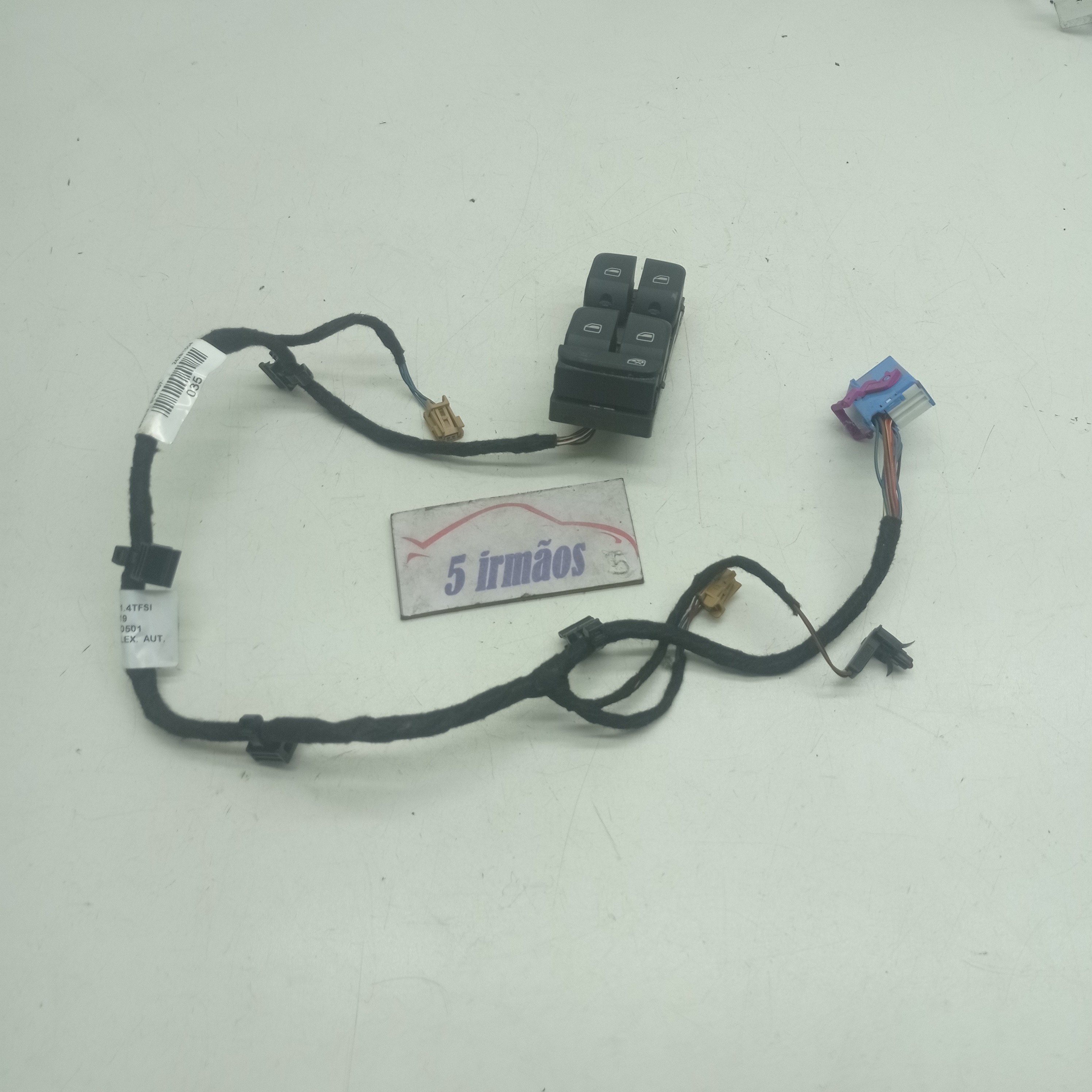 Comando Vidro Dianteiro Esquerdo Audi Q3 Tfsi 1.4 2018 2019
