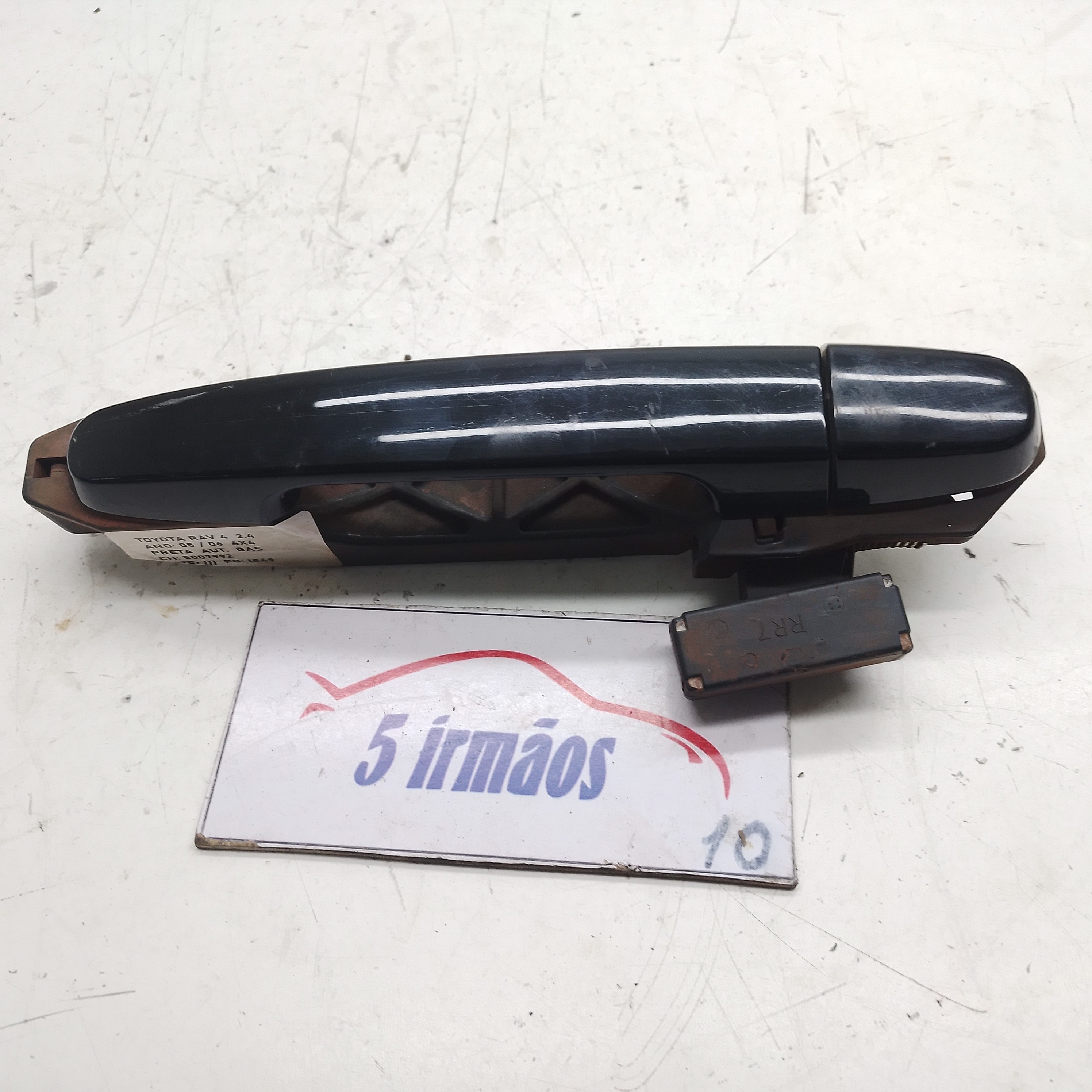 Maçaneta Externa Traseira Esquerda Toyota Rav4 2.4 4×4 2006 Preto Traseira