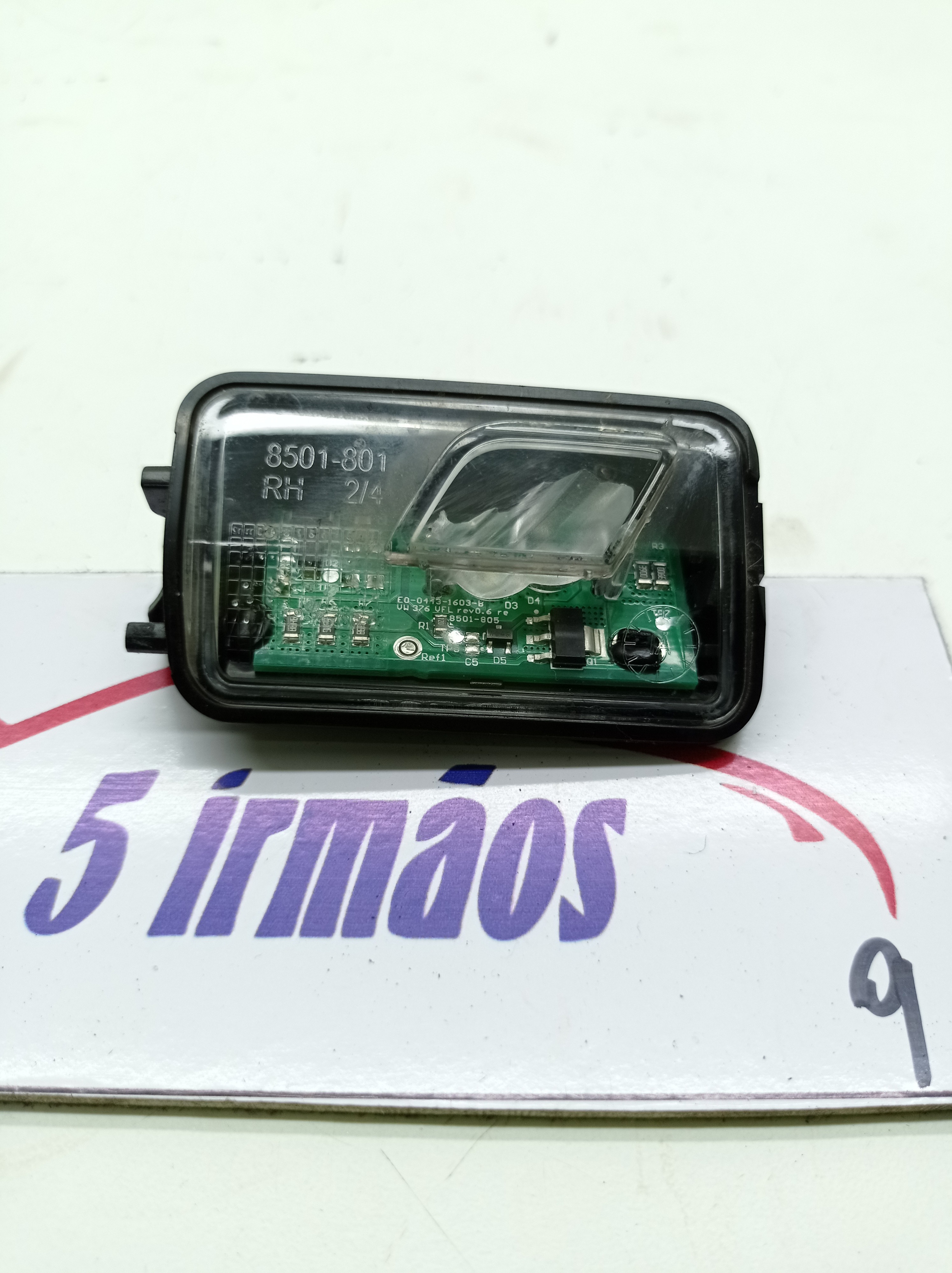 Luz Cortesia Retrovisor Direito Vw Tiguan 2.0 2021