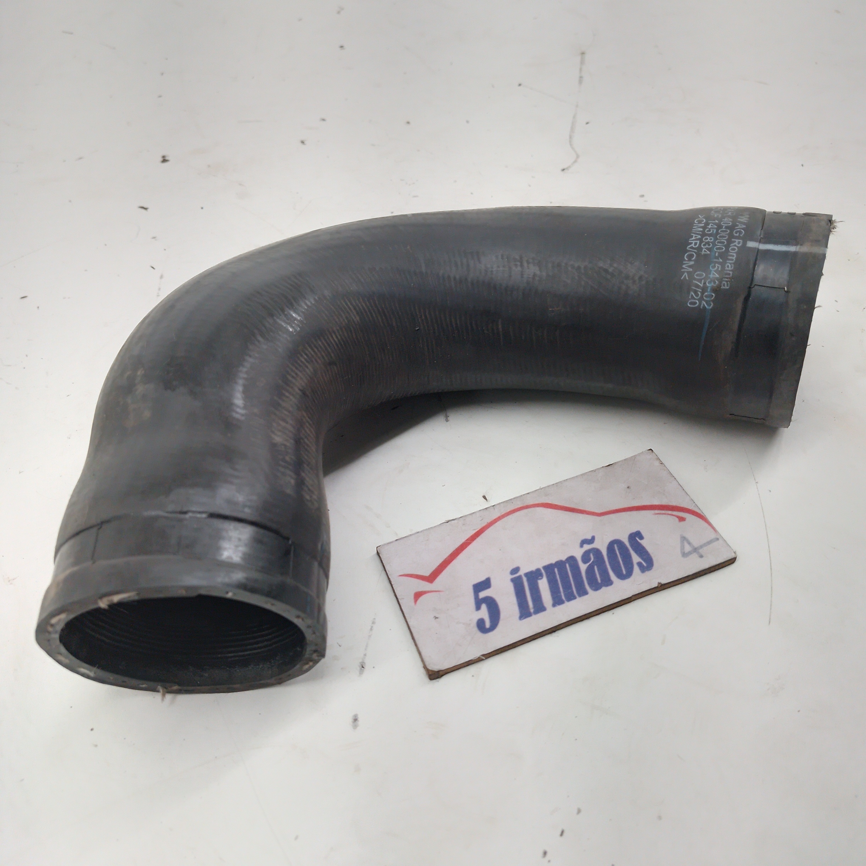 Mangueira Intercooler Vw Tiguan 350 2.0 2020 N5qf145834 Preto