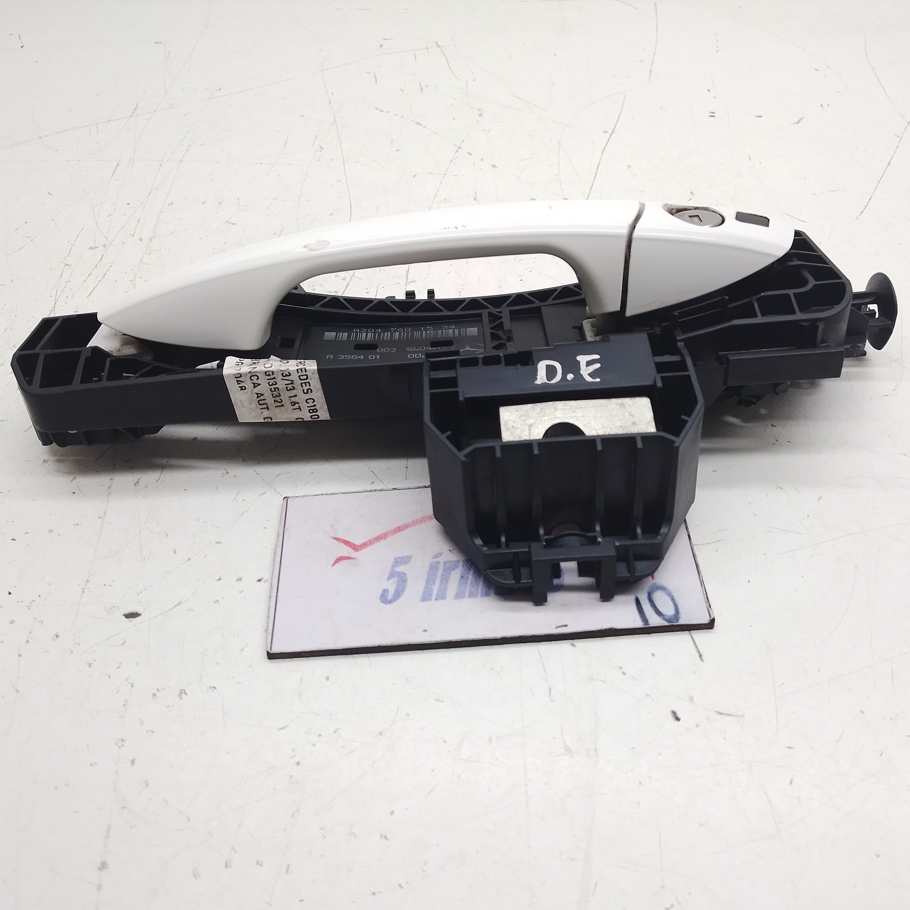 Maçaneta Externa Dianteira Esquerda Mercedes C180 1.6 2013  Dianteira