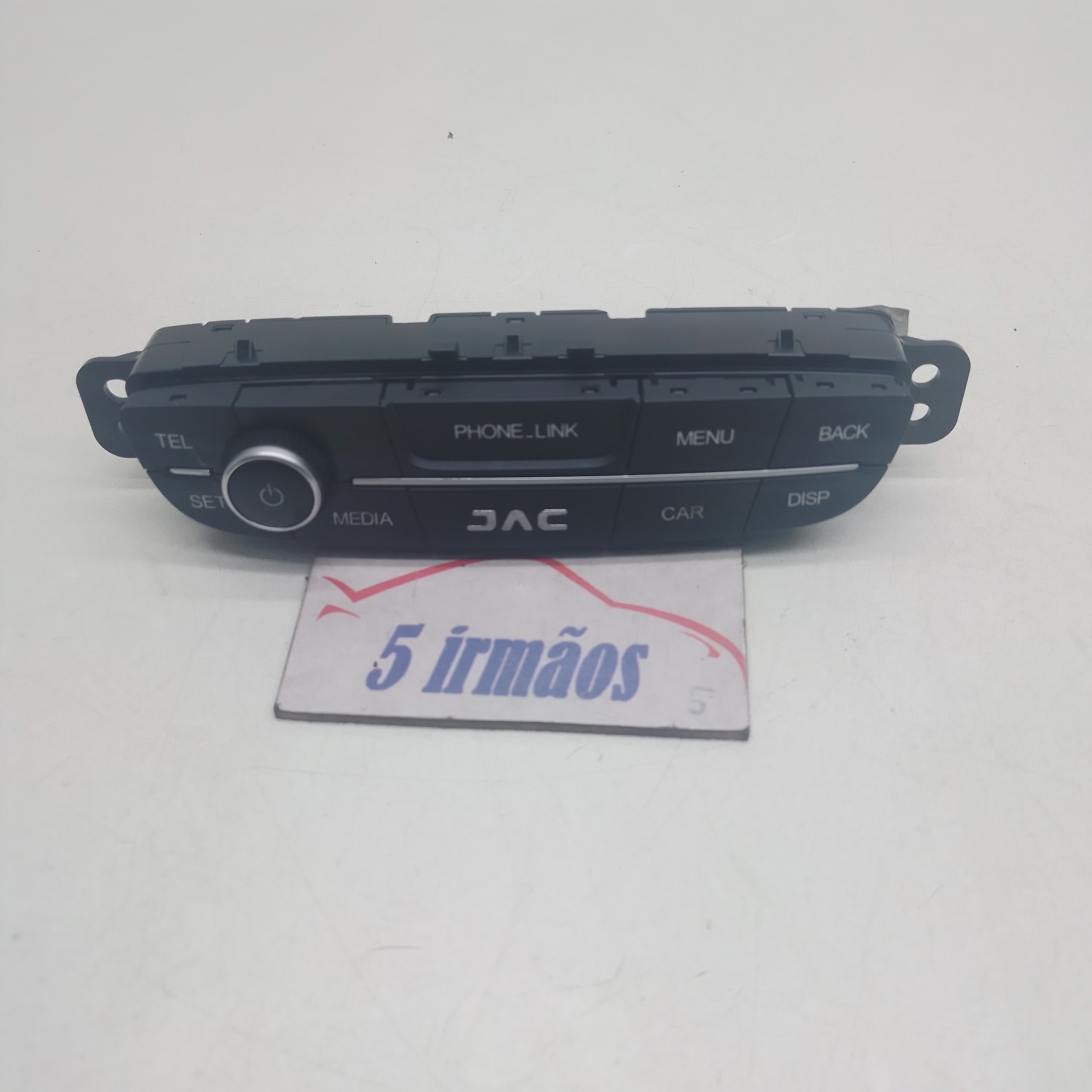 Comando Som Multimídia Jac T80 2.0 2018 2019 3750610u001j