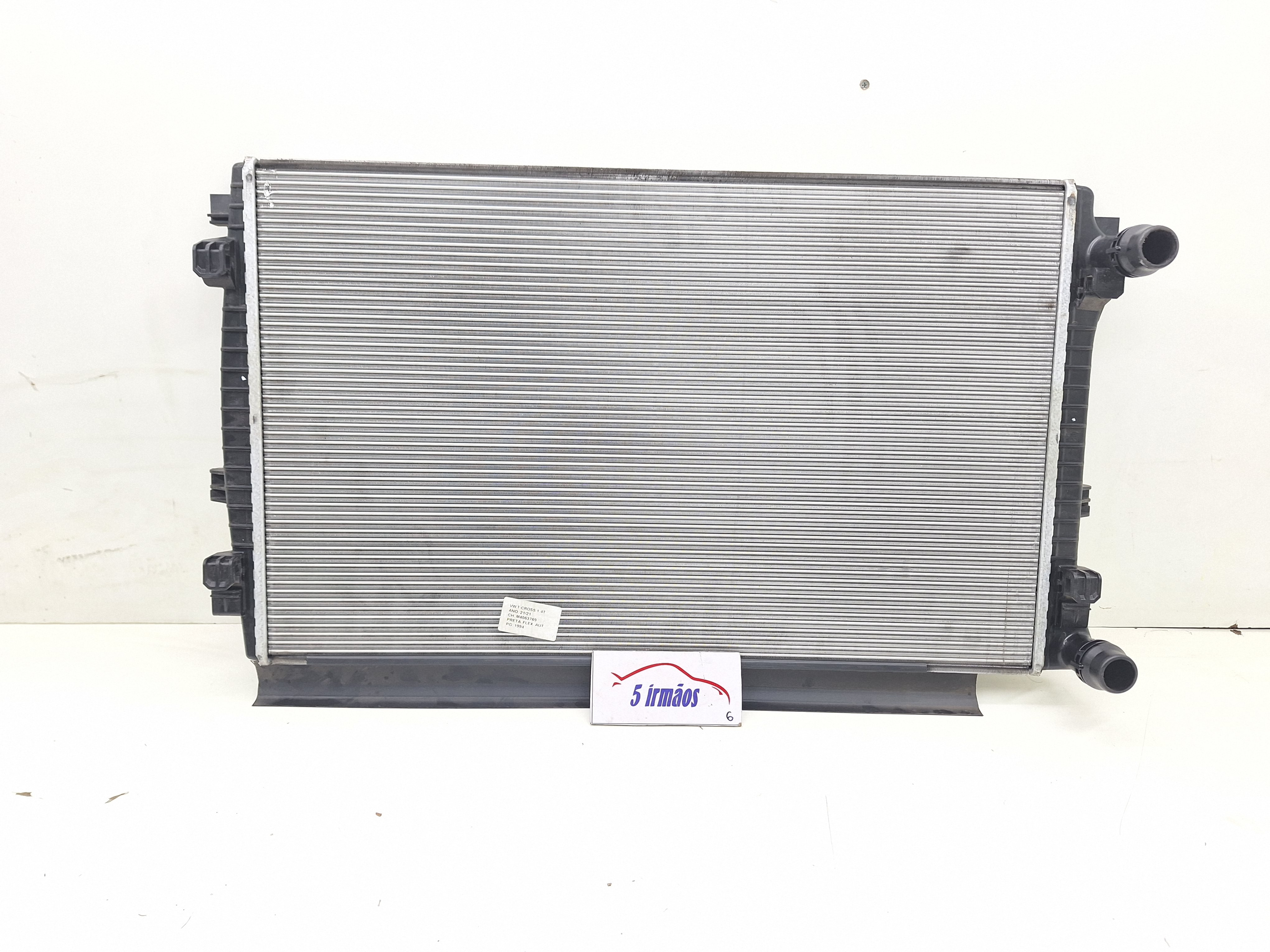 Radiador Água Vw Tcross 1.4 Highline 2020/ 2021 Nº5qd121251j