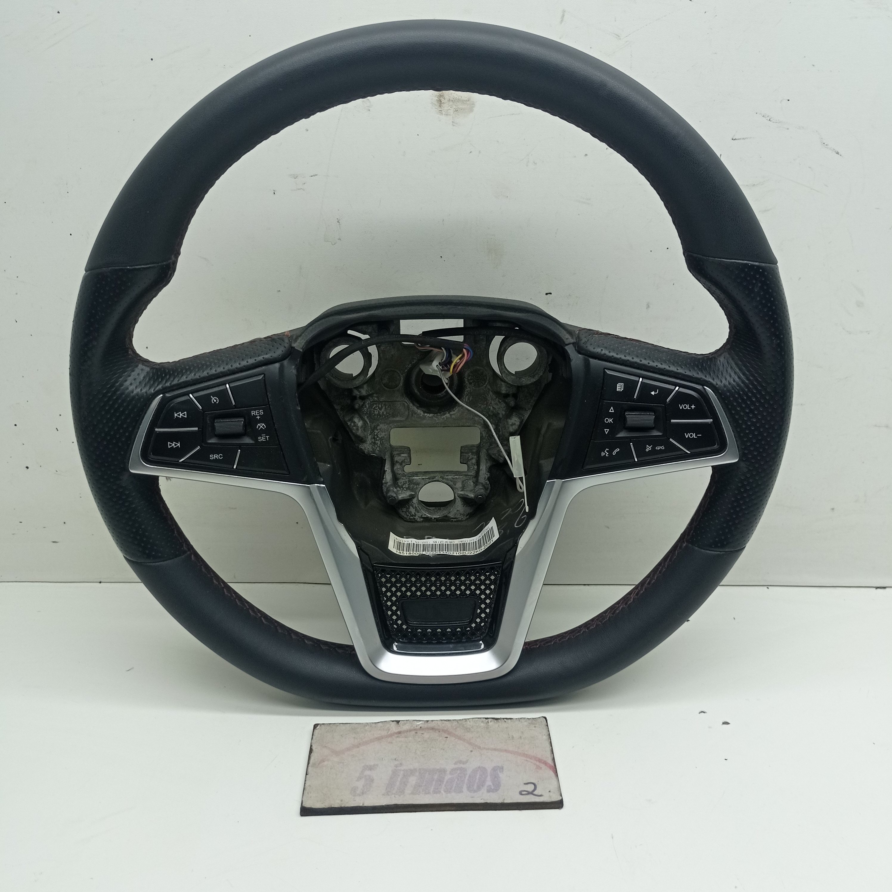 Volante Direção Jac T80 2.0 Turbo 2018 2019 Preto