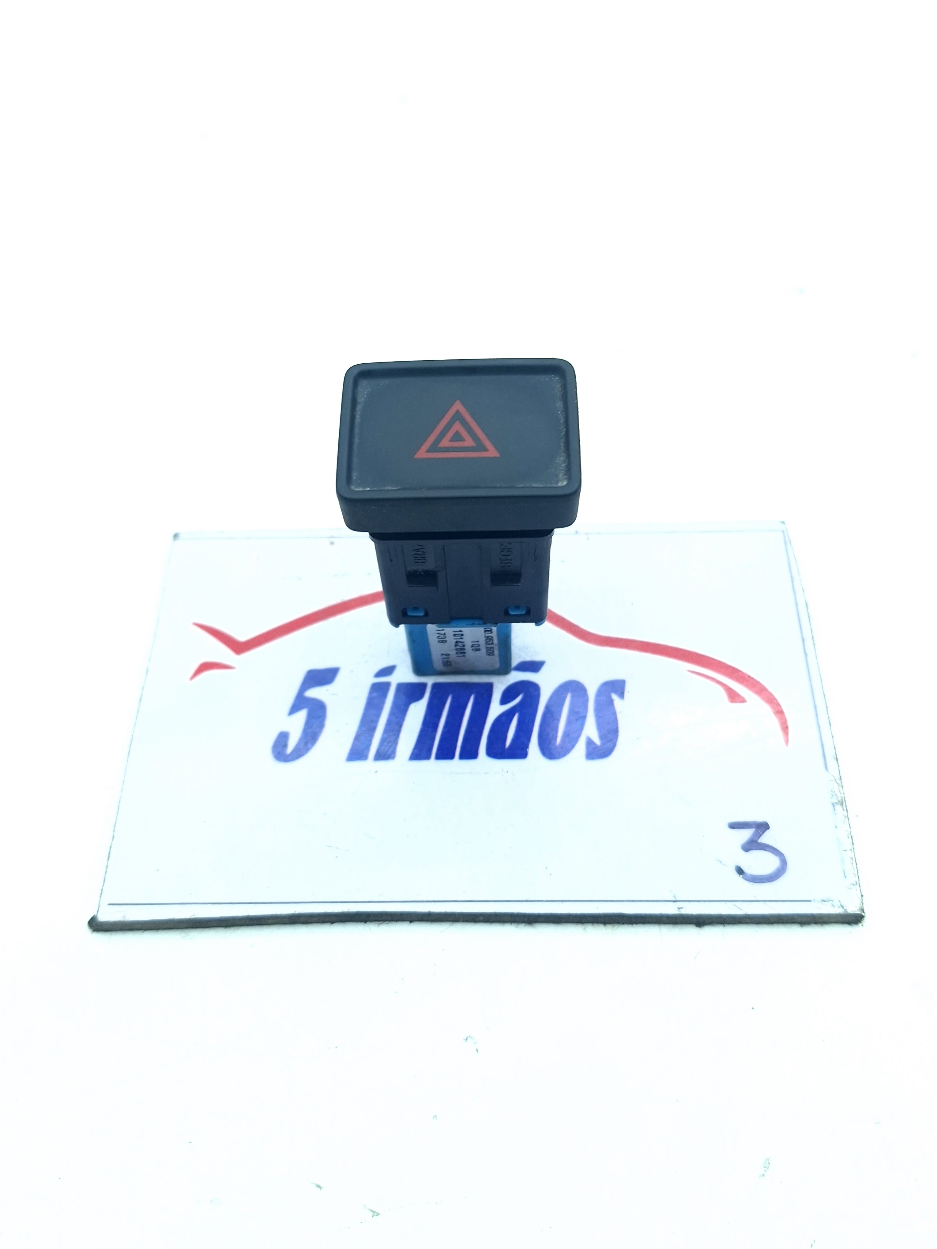 Botão Pisca Alerta Vw Virtus Exclusive 1.4 2023 Nº2g0953509 Preto