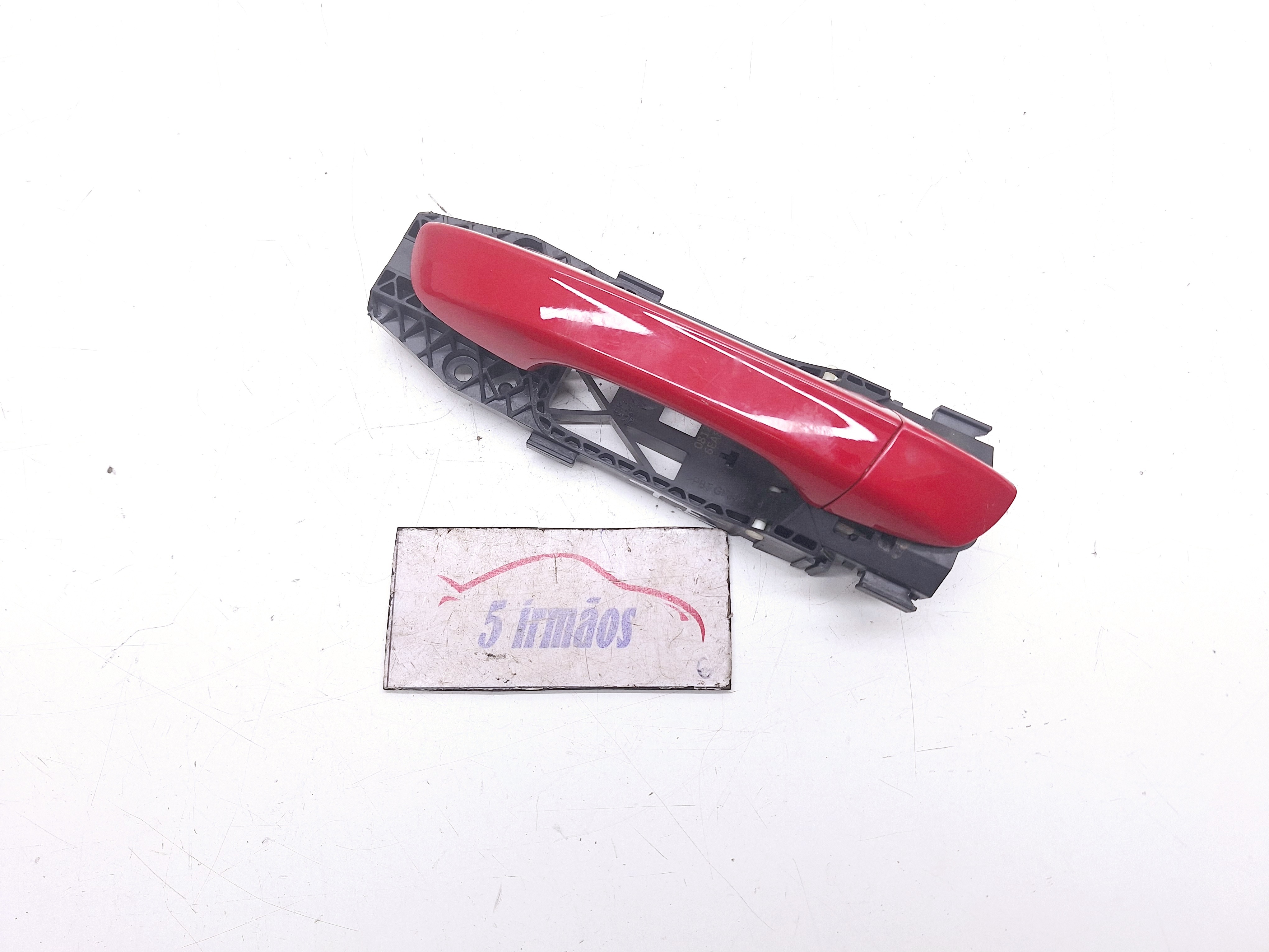 Maçaneta Externa Traseira Esquerda Vw Polo Gts 1.4 2021  Vermelho Traseira