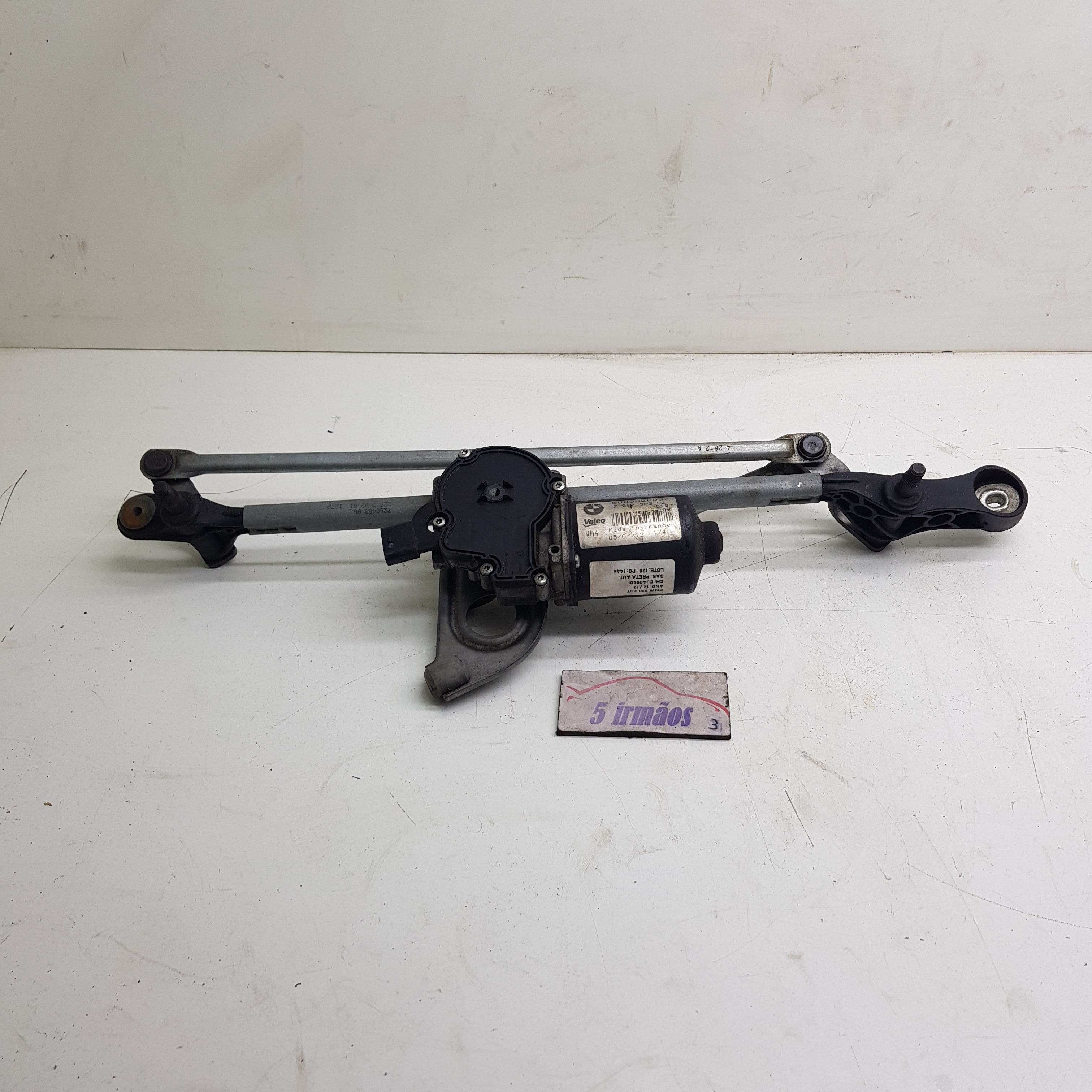 Motor Maquina Limpador Parabrisa Bmw 320i 2.0 2013 / 2014