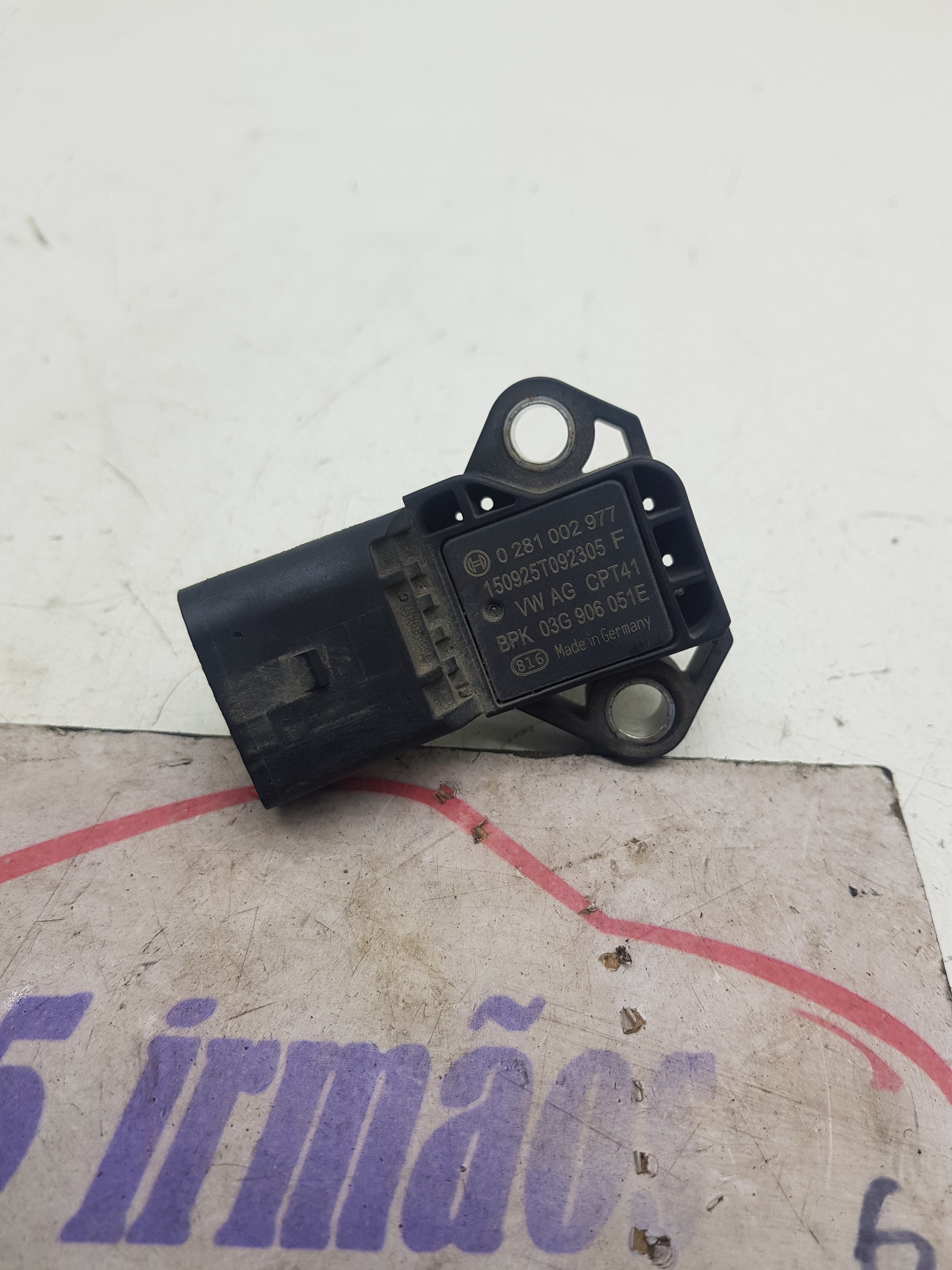 Sensor Map Vw Jetta Tsi 2.0 2016 Bpk03g906051e