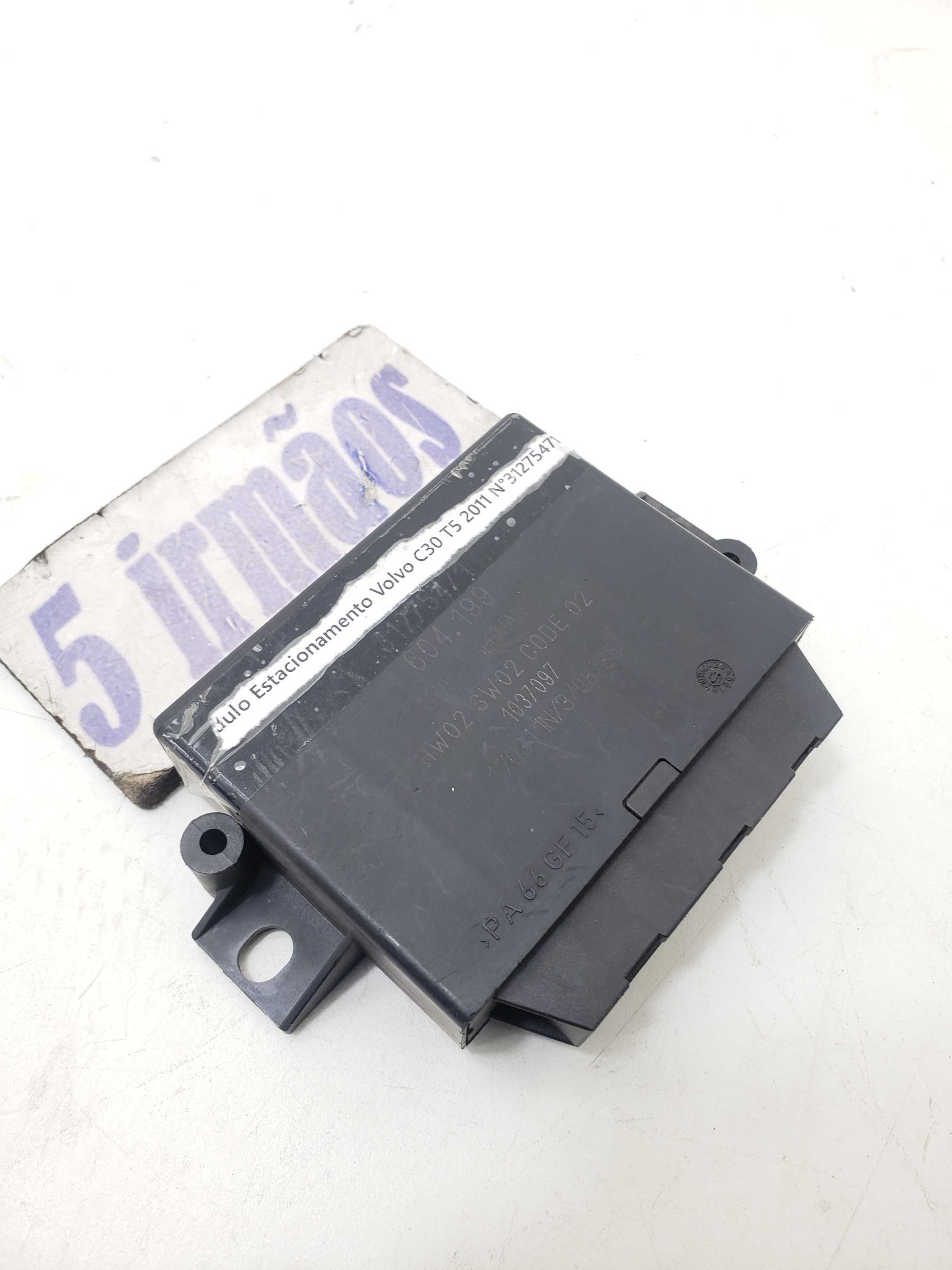 Módulo Estacionamento Volvo C30 T5 2.5 Turbo 2011 N31275471
