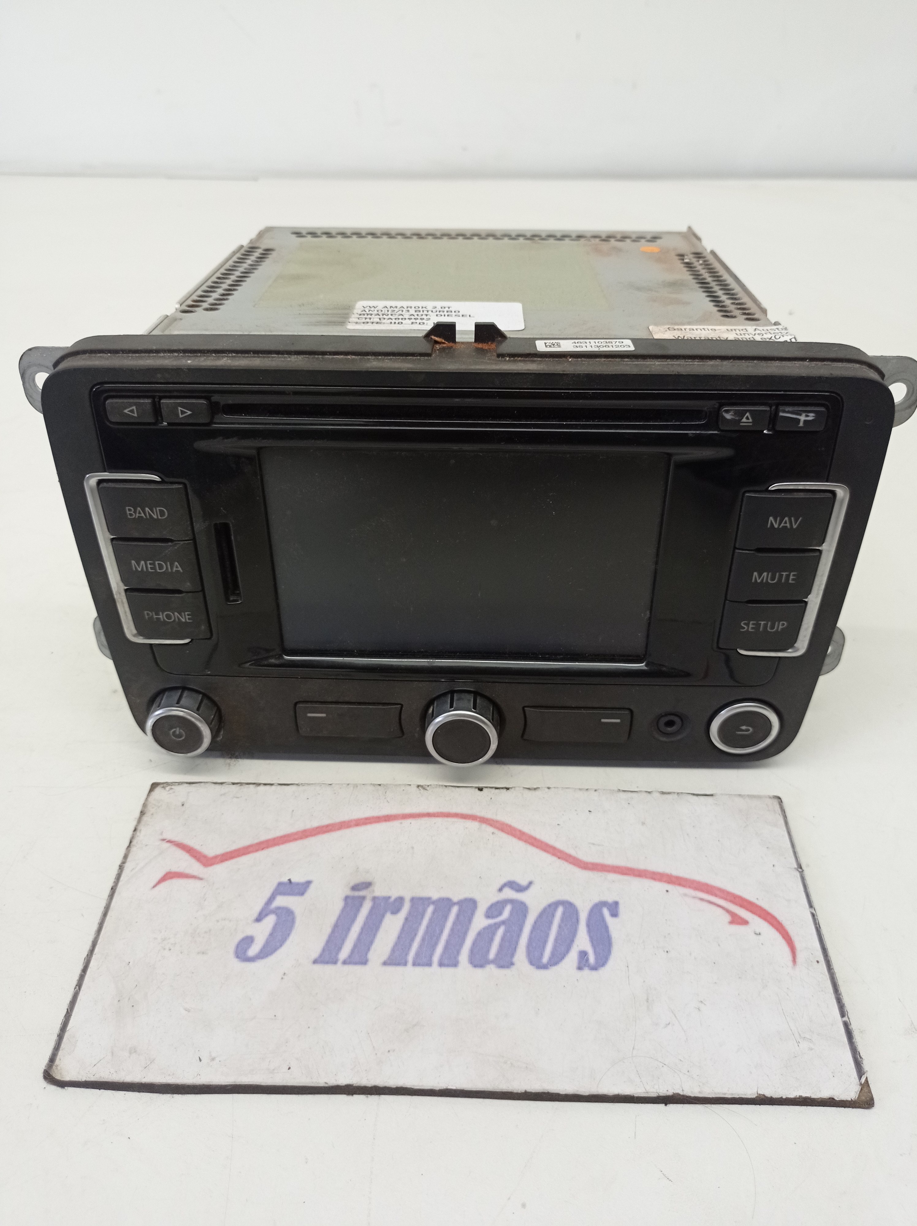 Central Multimídia Vw Amarok 2.0 2012 / 2013 N3c8035278b