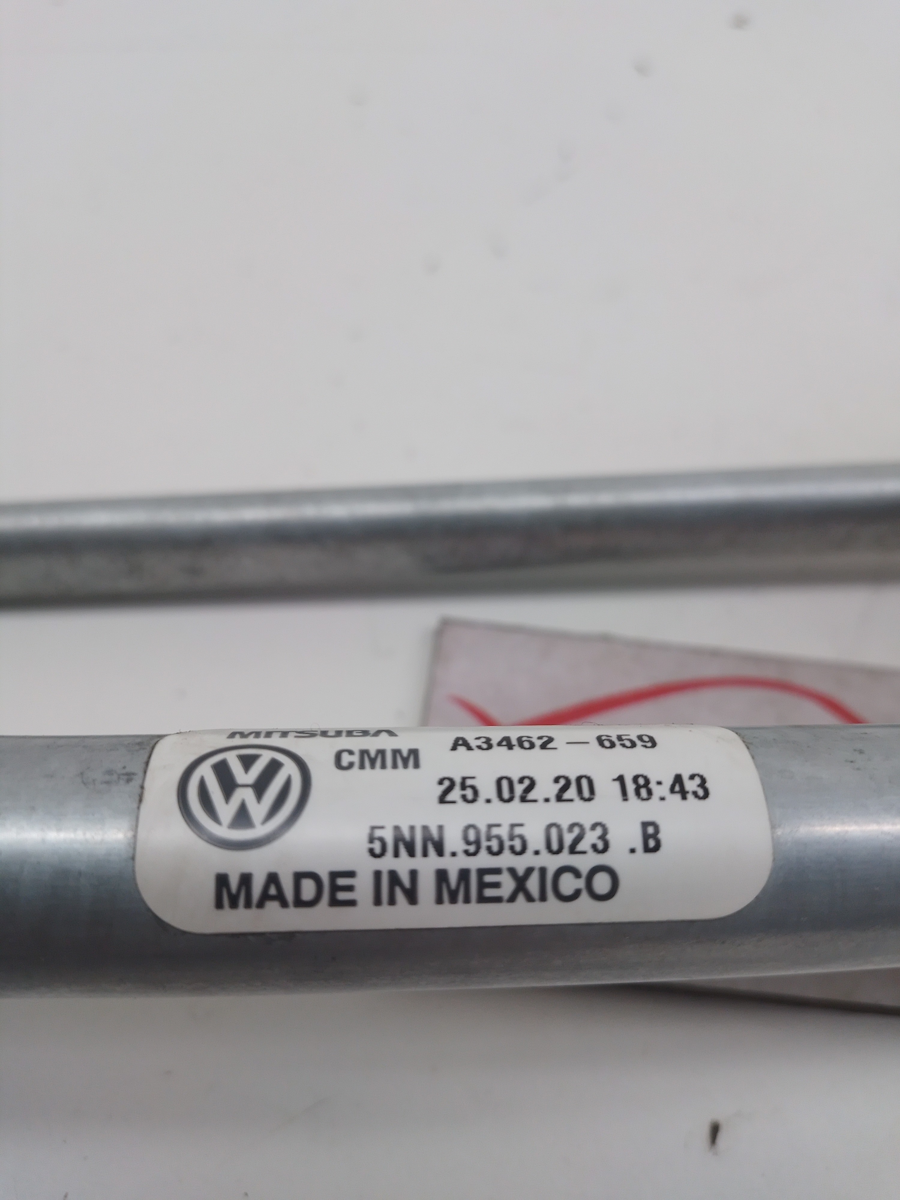 Motor Máquina Limpador Parabrisa Vw Tiguan 350 Tsi 2.0 2020
