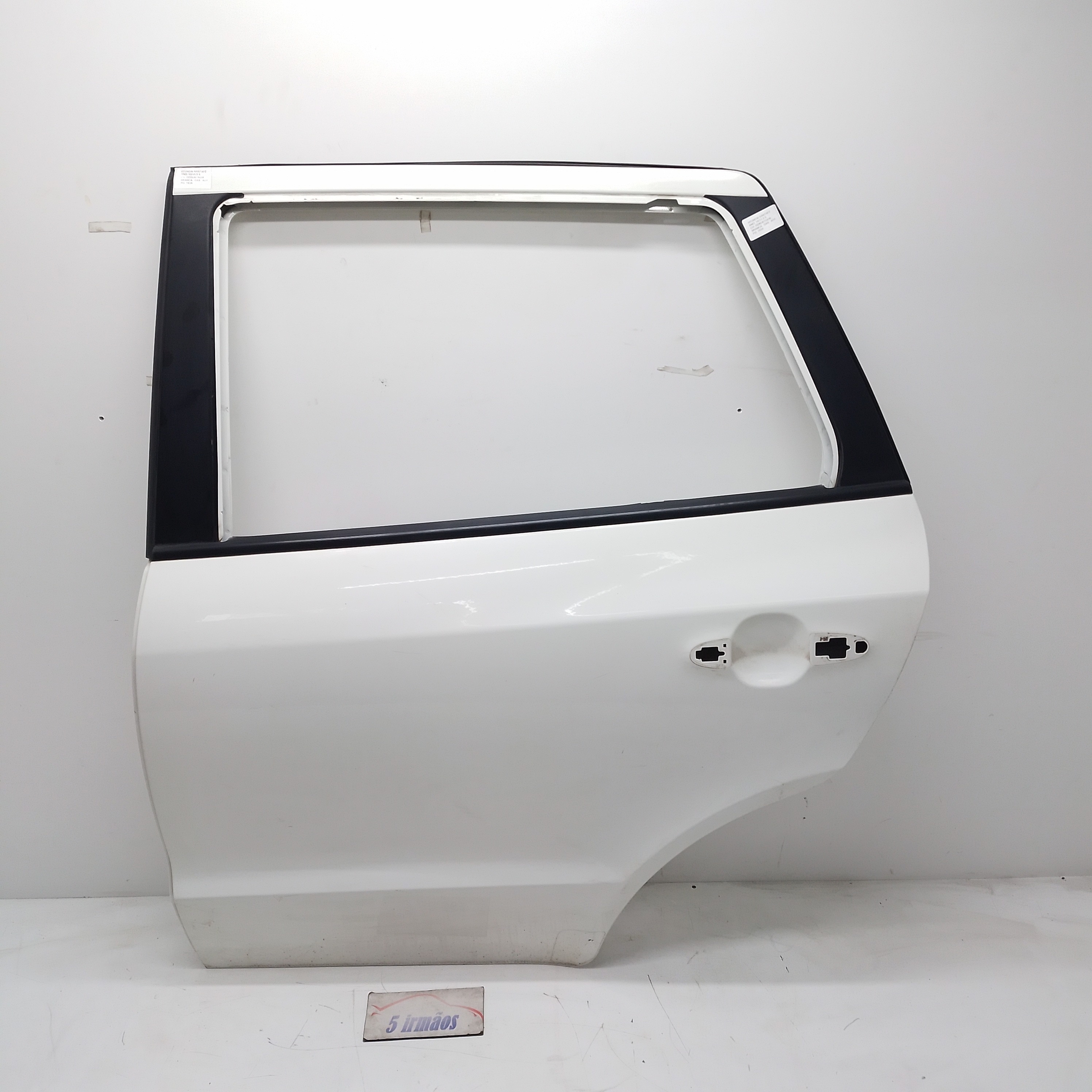 Porta Traseira Esquerda Hyundai Santa Fé 3.5 V6 2011 Traseira Esquerdo Branco