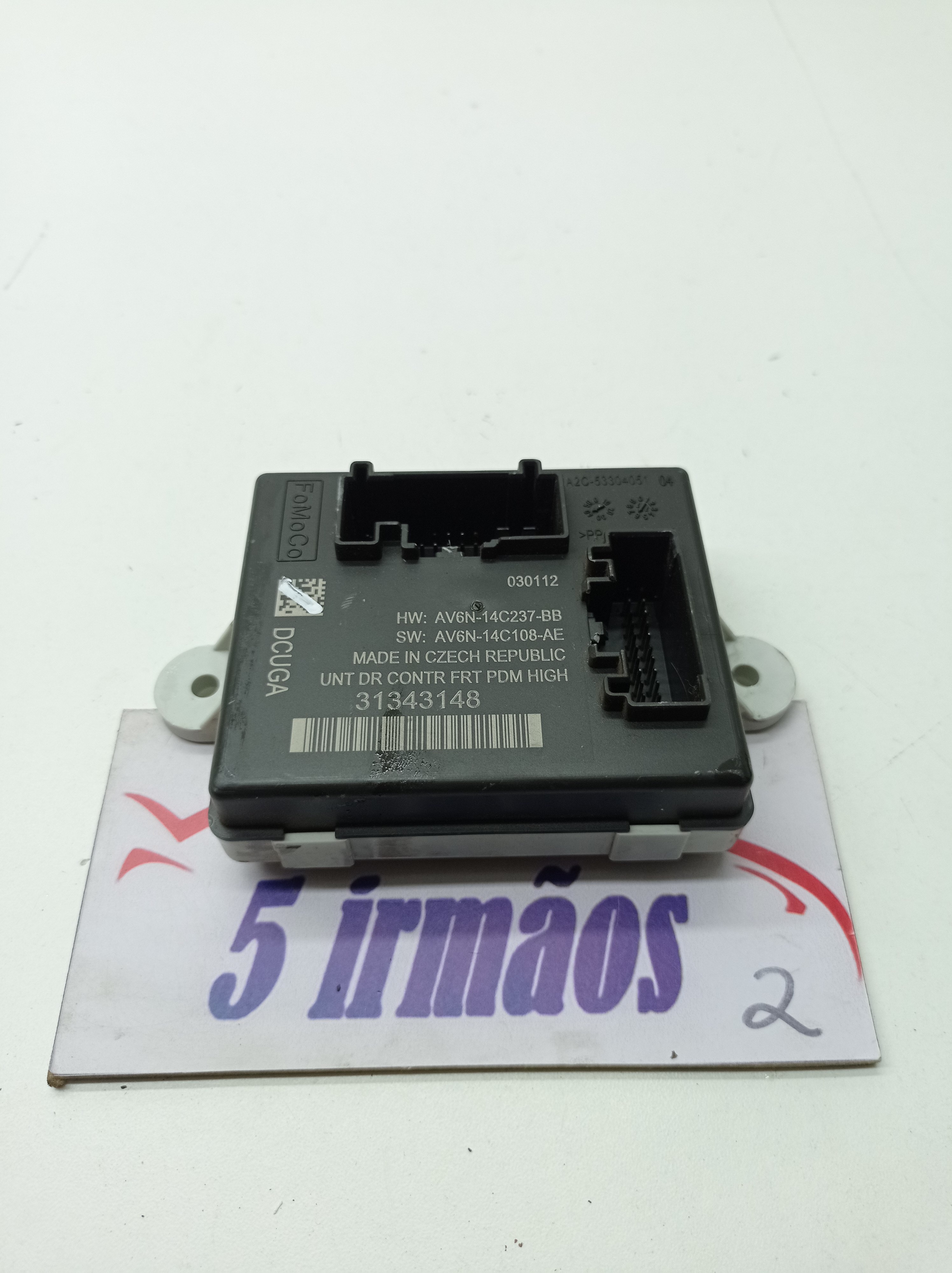 Módulo Porta Dianteira Direita Volvo S60 T4 1.6 2012 / 2013