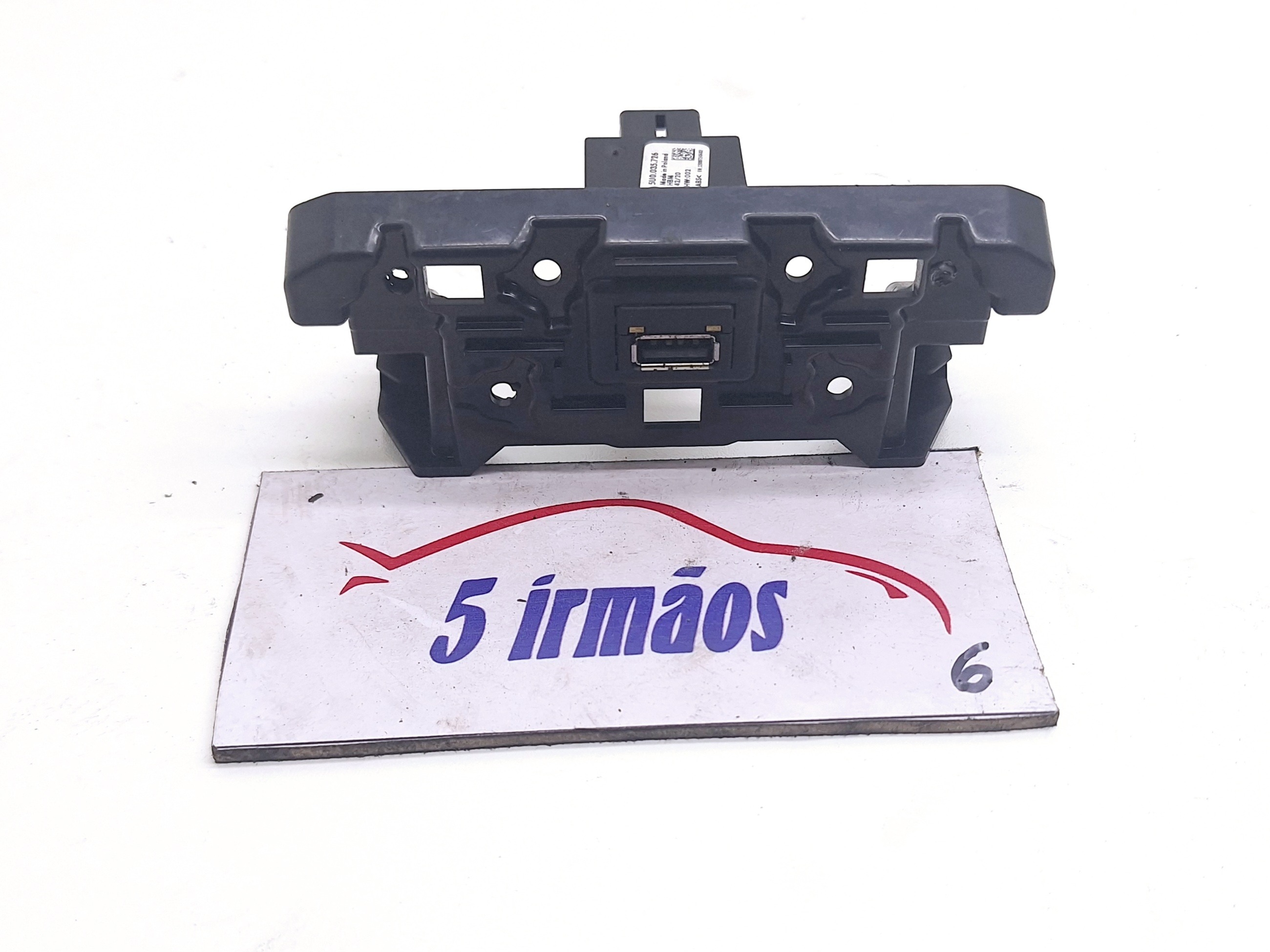 Entrada Usb Auxiliar Vw Polo Gts 1.4 2021 Nº5u0035726
