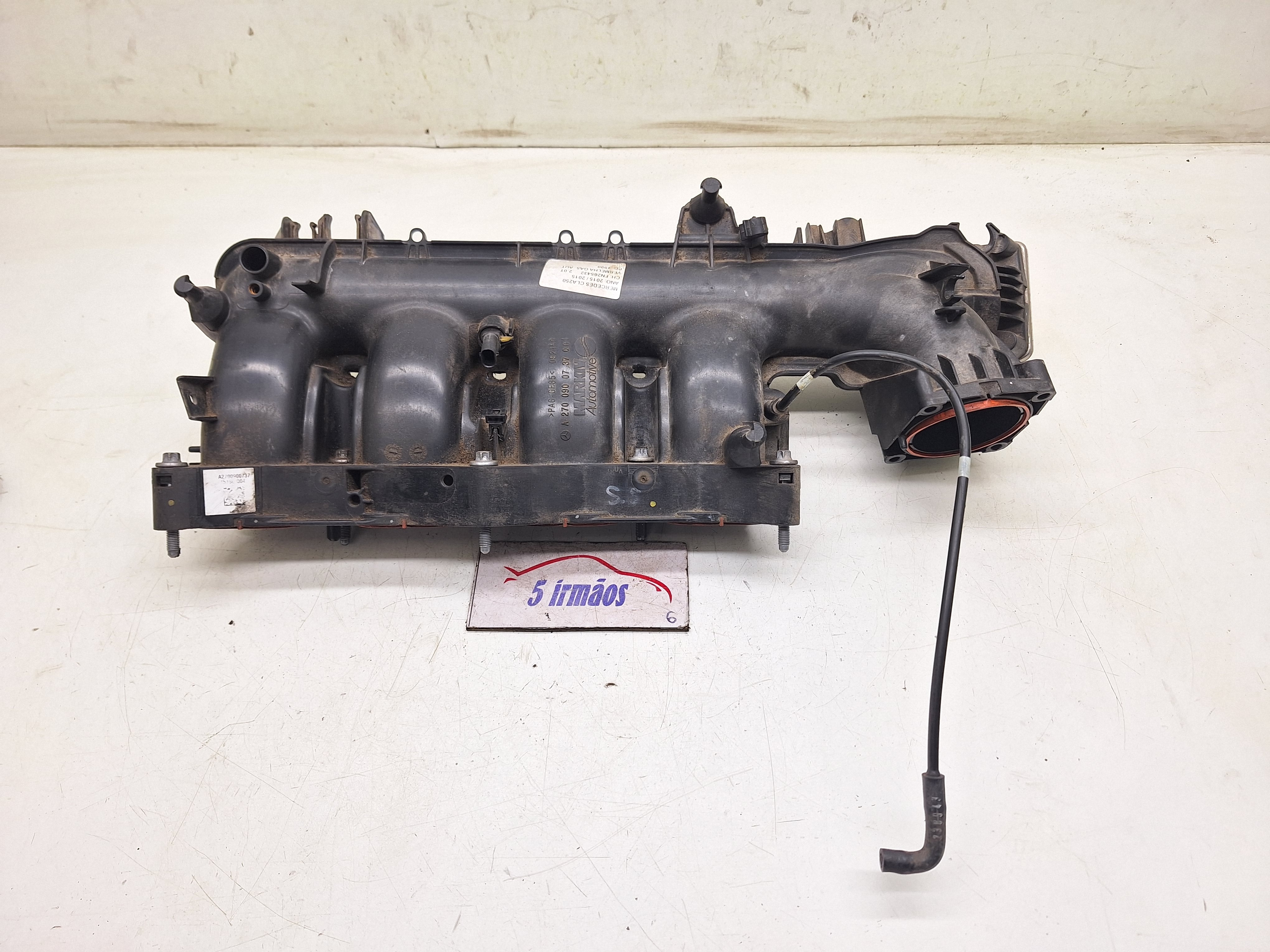 Coletor Admissão Mercedes Cla250 2.0  2015 Nºa2701420115