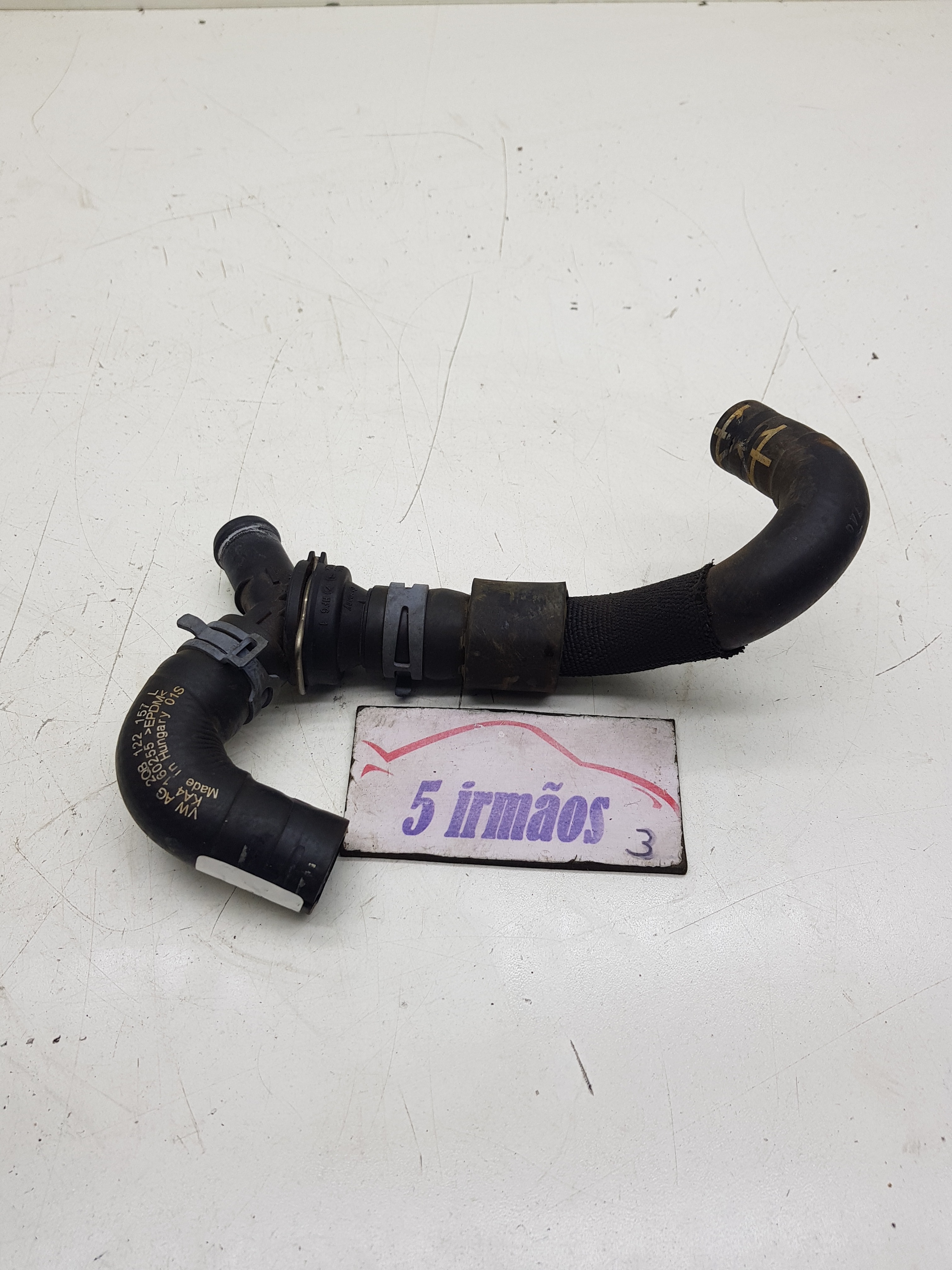 Mangueira Água Radiador Vw Polo Tsi 1.0 2020 2021 2qb122157l