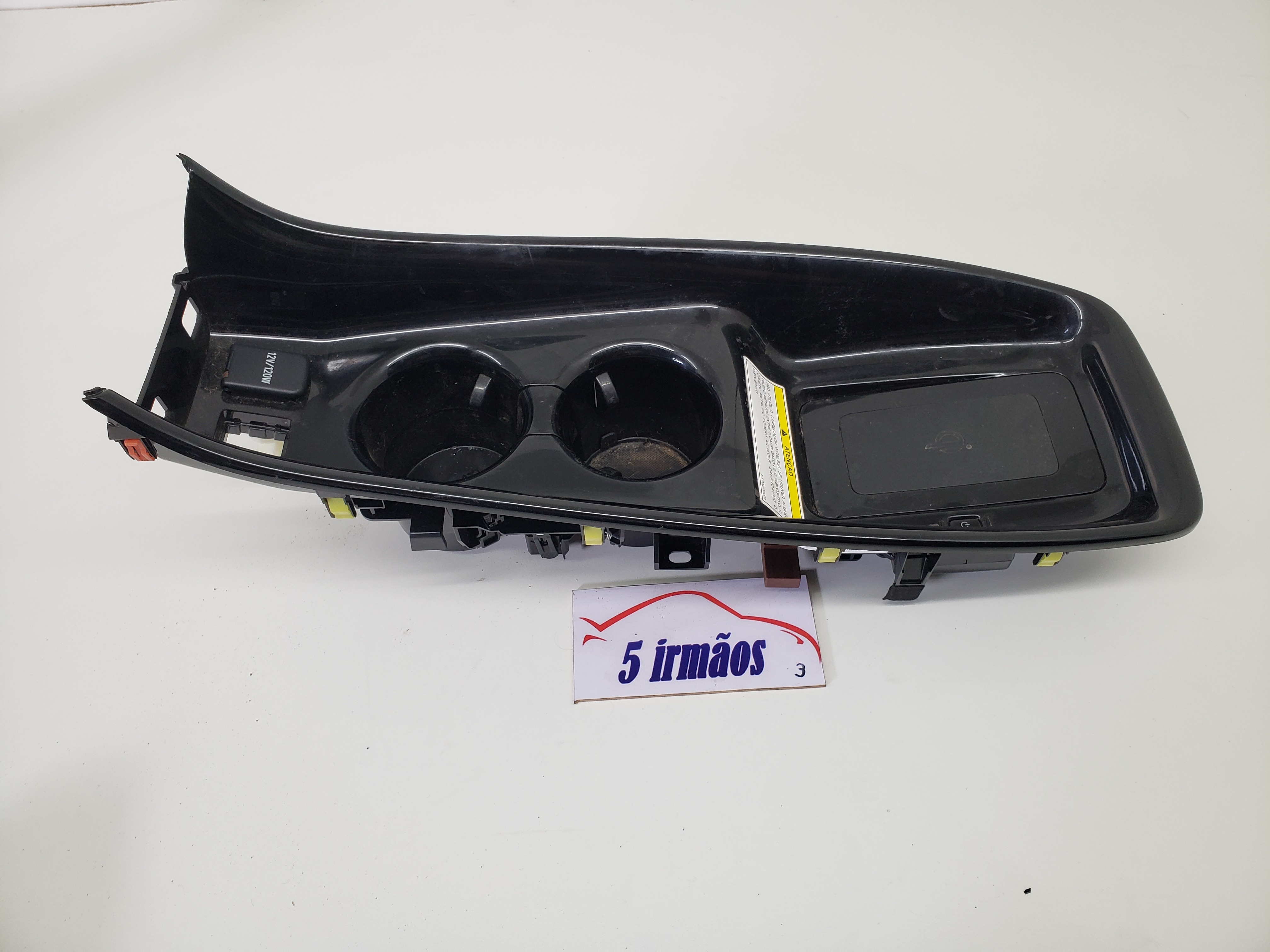 Porta Copos Carregador Celular Toyota Prius 1.8 2017 / 2018