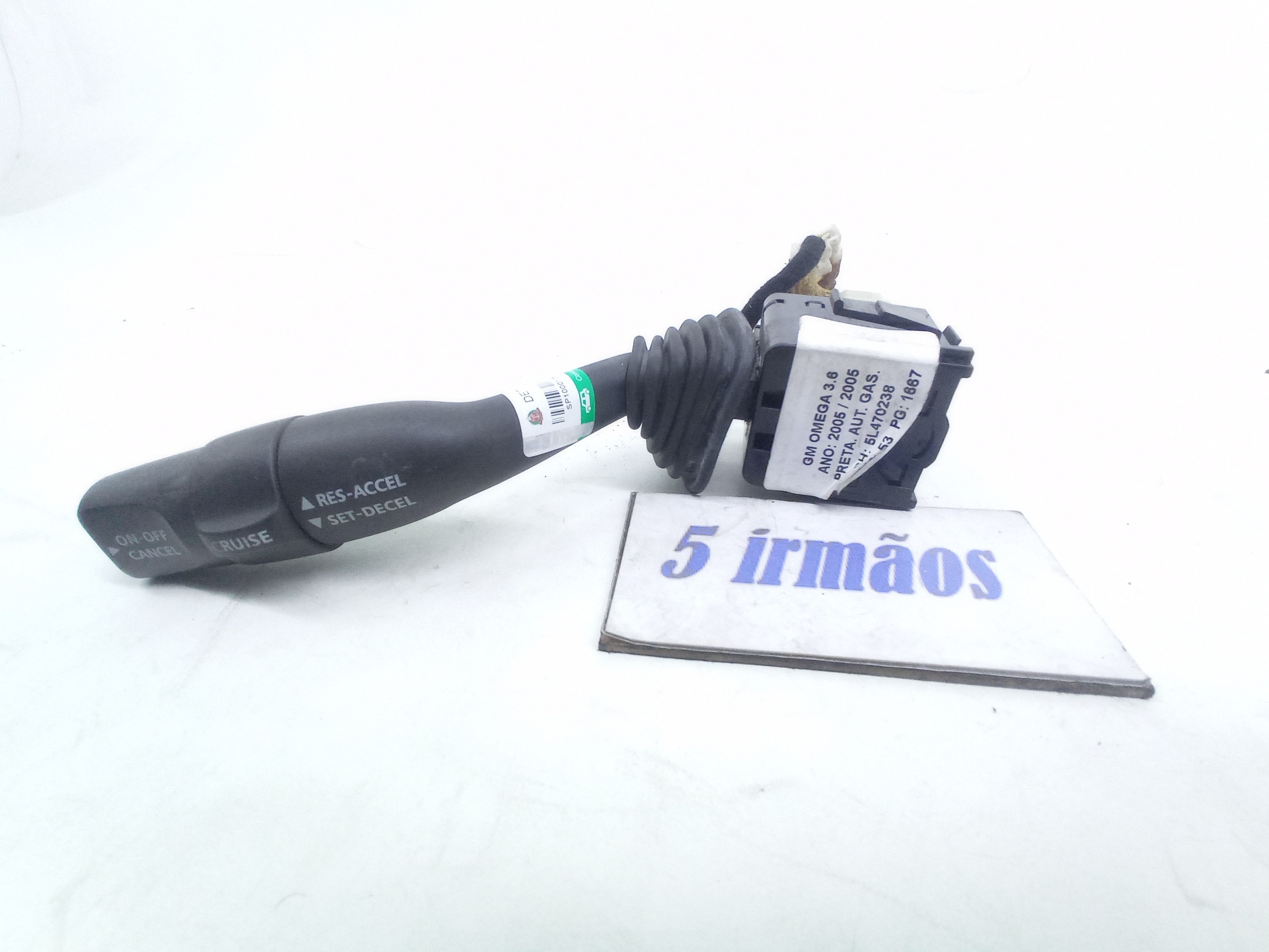Comando Chave Seta / Piloto Auto Gm Omega Cd 3.6 V6 2005