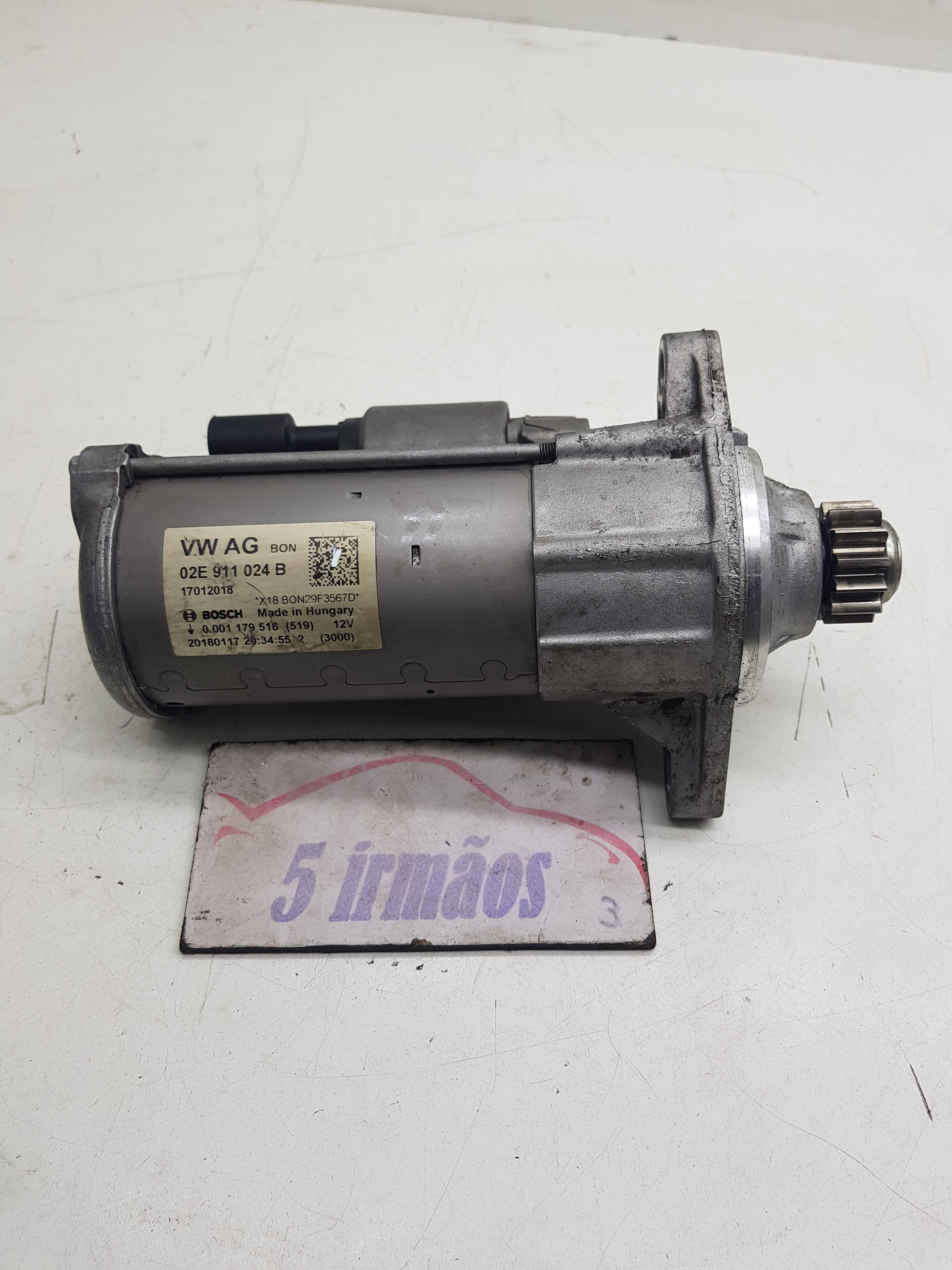 Motor Arranque Vw Passat Tsi 2.0 2018 / 2019 Nº02e911024b
