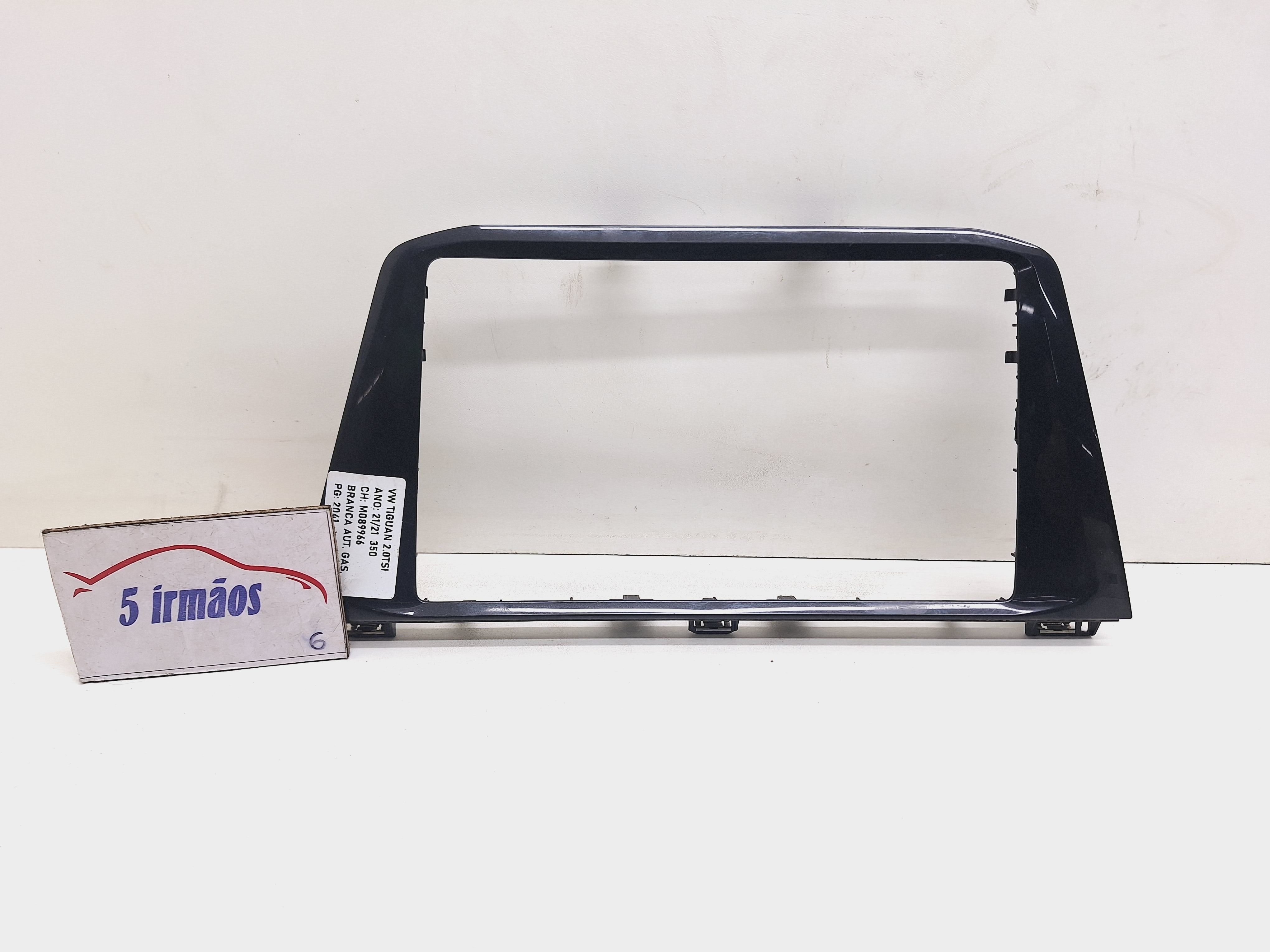 Acabamento Moldura Multimídia Vw Tiguan Tsi 2.0 2021
