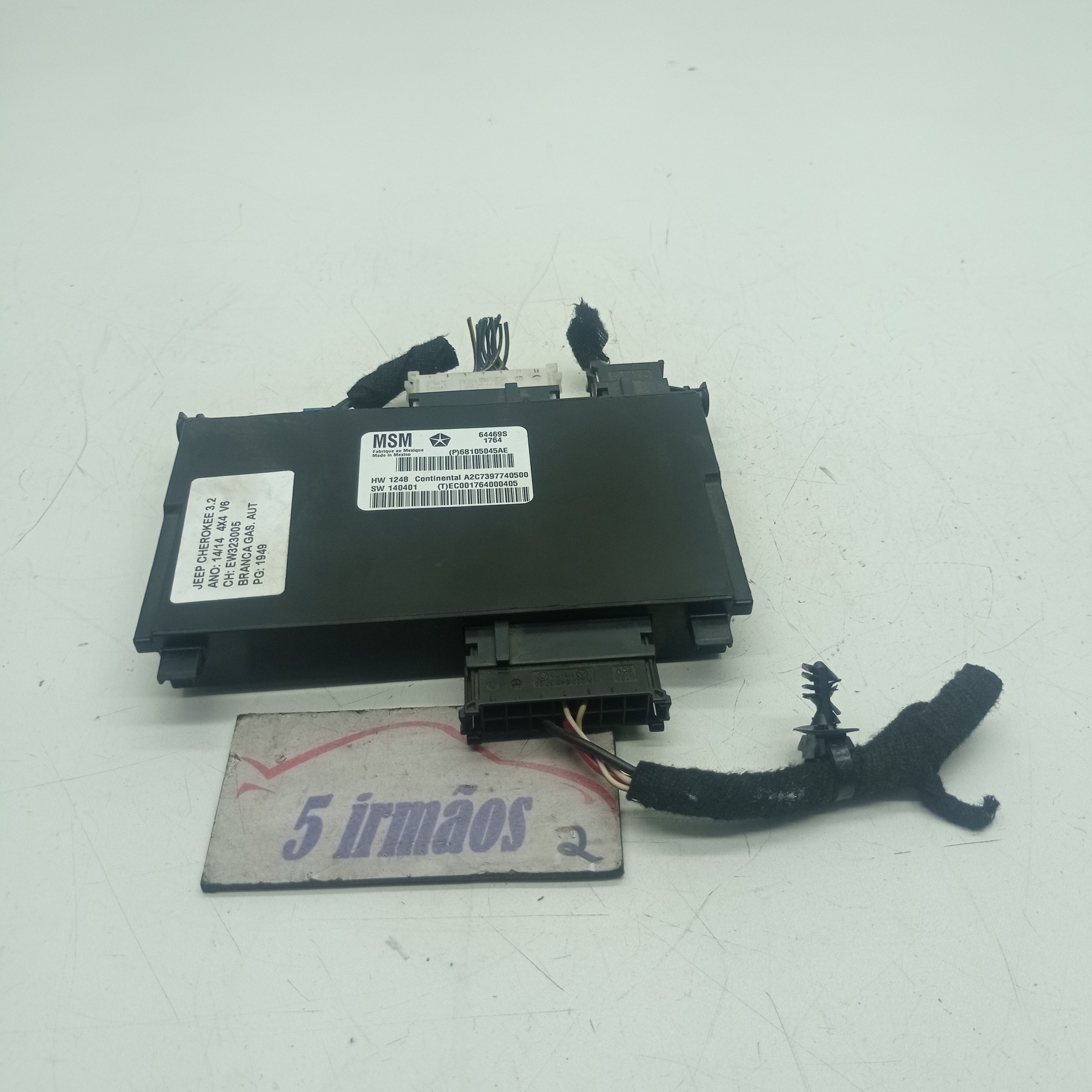 Módulo Banco Dianteiro Esquerdo Cherokee 3.2 V6 2014
