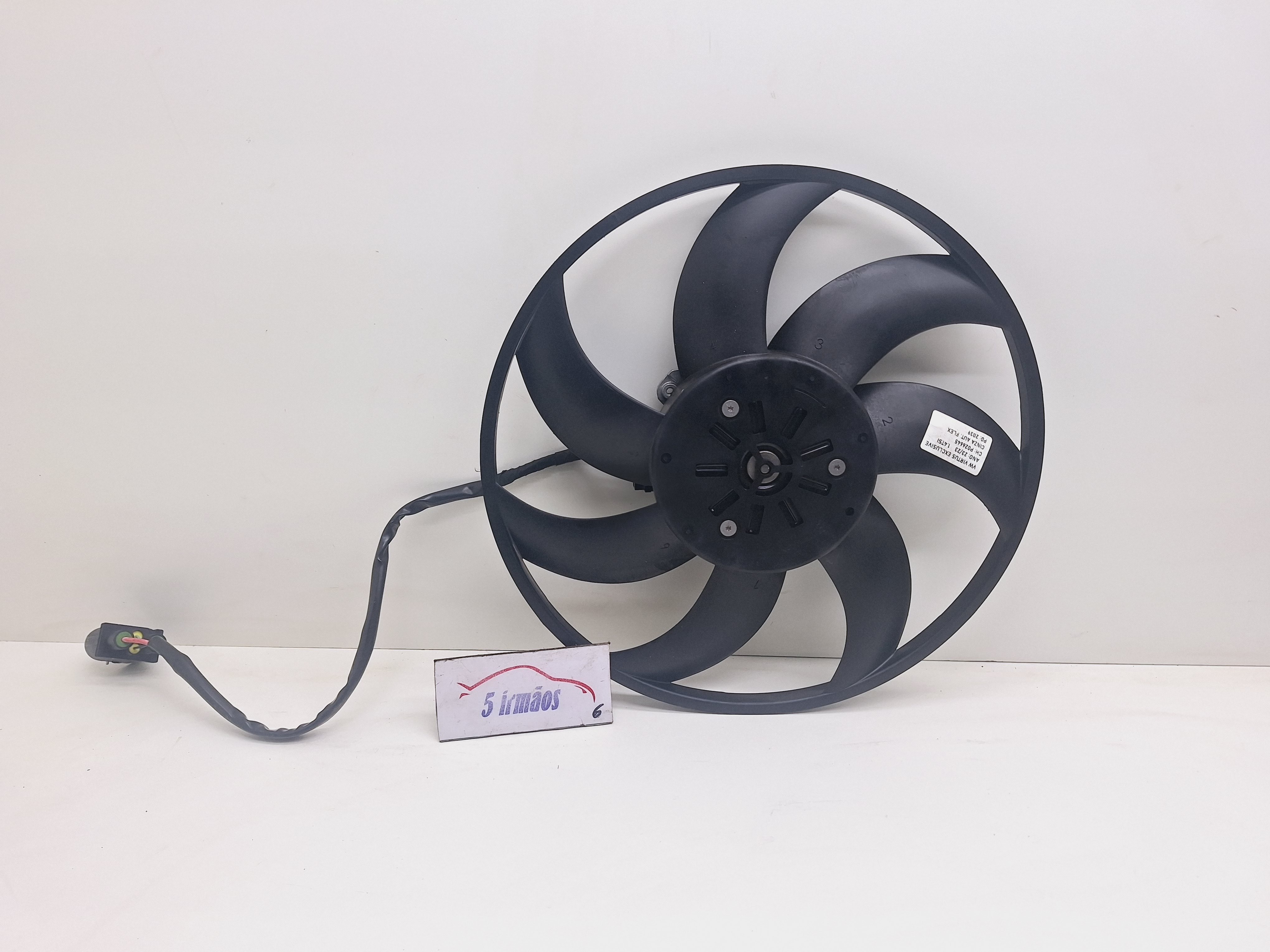 Ventoinha Radiador Vw Virtus Exclusive Tsi 1.4 2022/ 2023