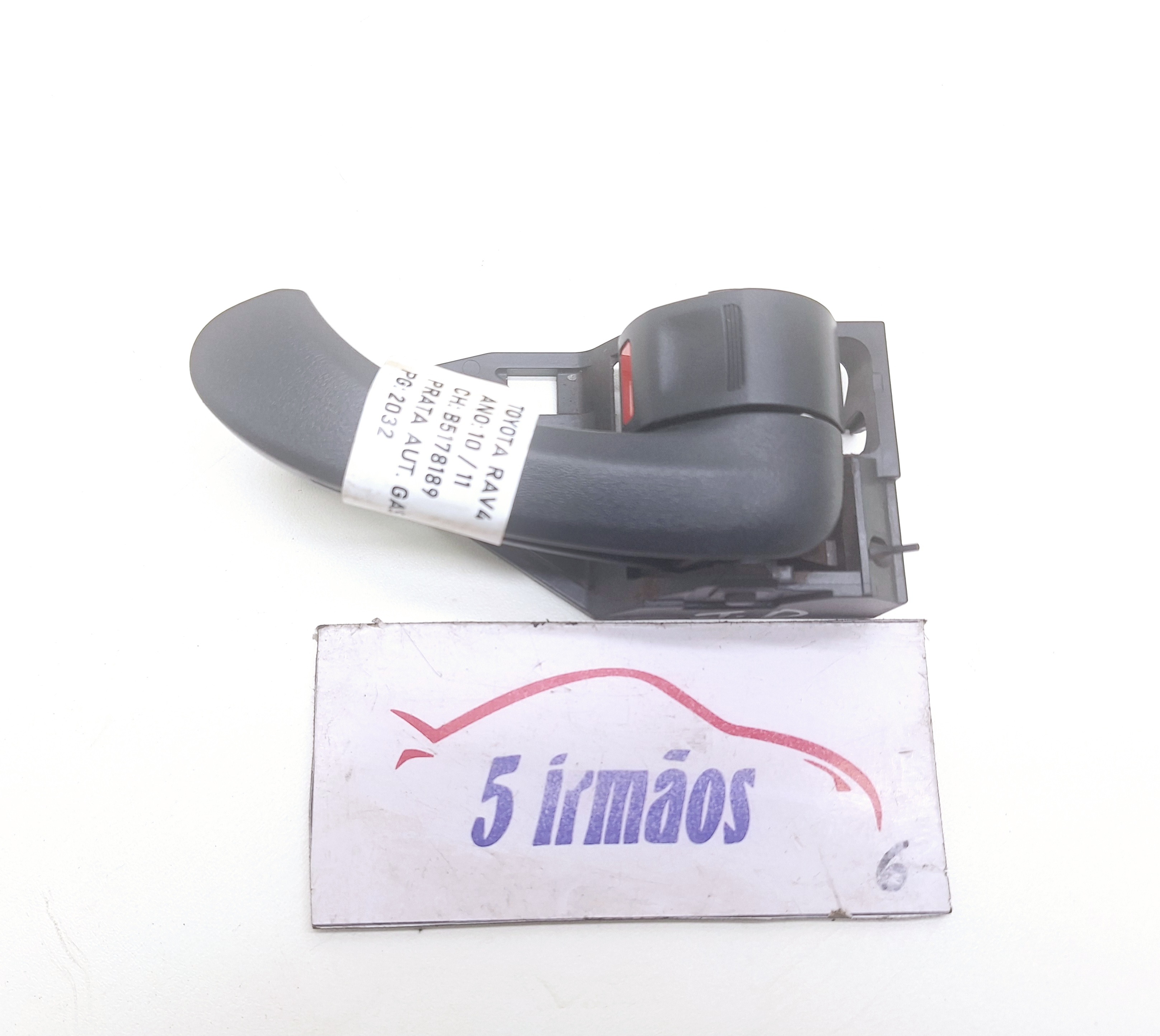 Maçaneta Interna Traseira Direita Toyota Rav4 2.4 2010 2011  Preto Traseira