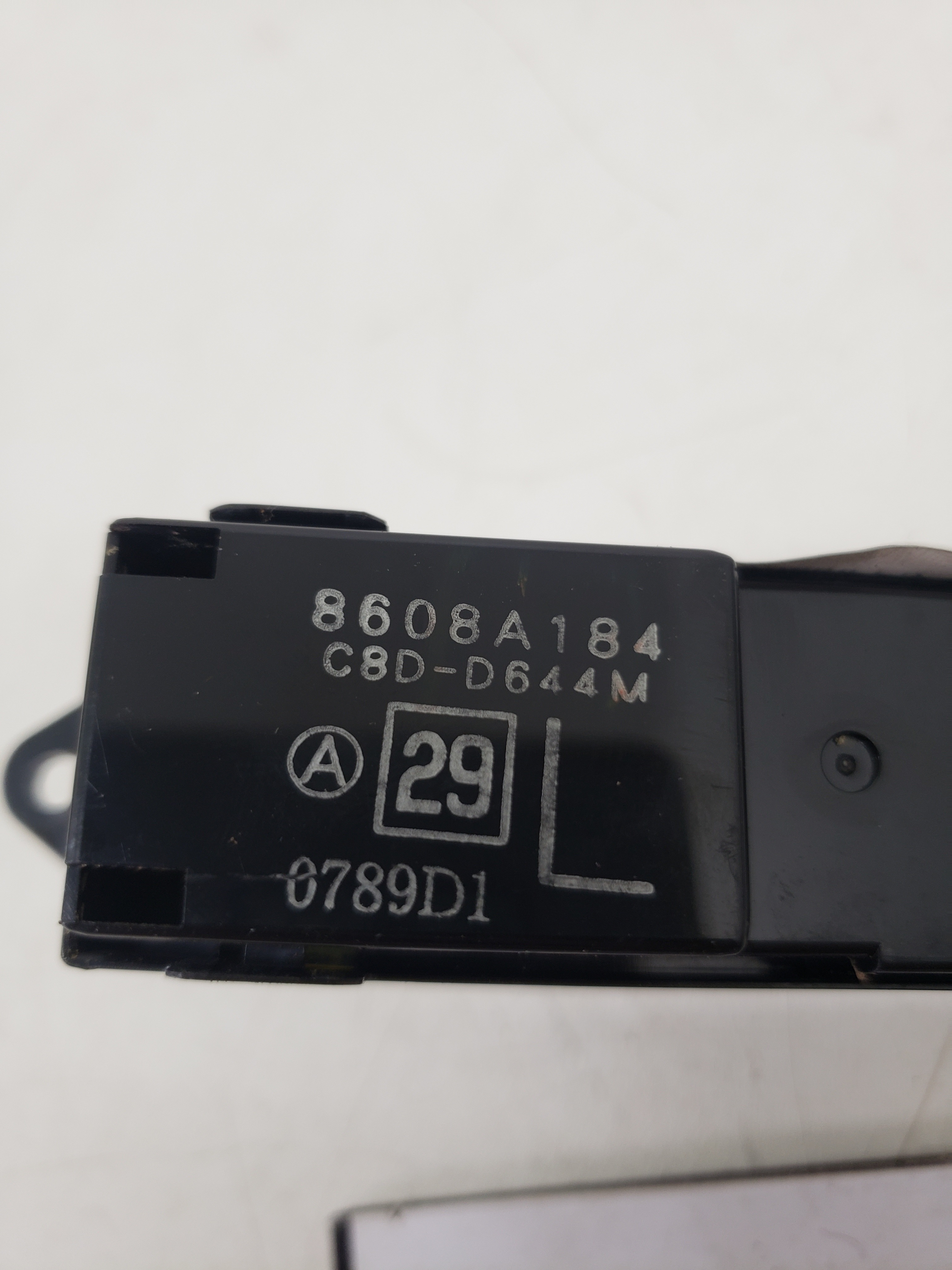 Comando Vidro Traseiro Esquerdo Outlander Gt 3.0 2010 / 2011