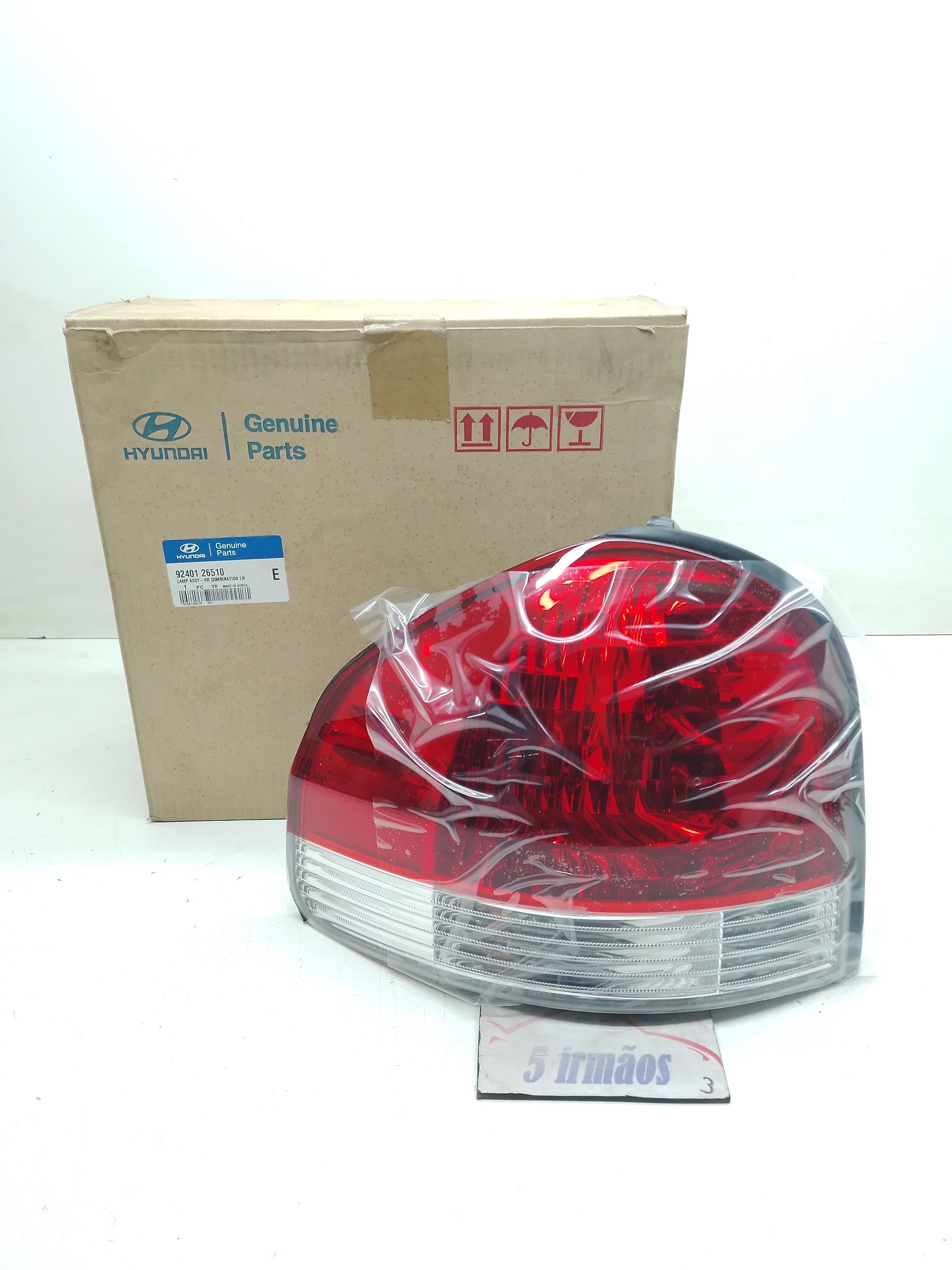 Lanterna Esquerda Hyundai Santa Fé 2.7 2005 Nº92401265xx
