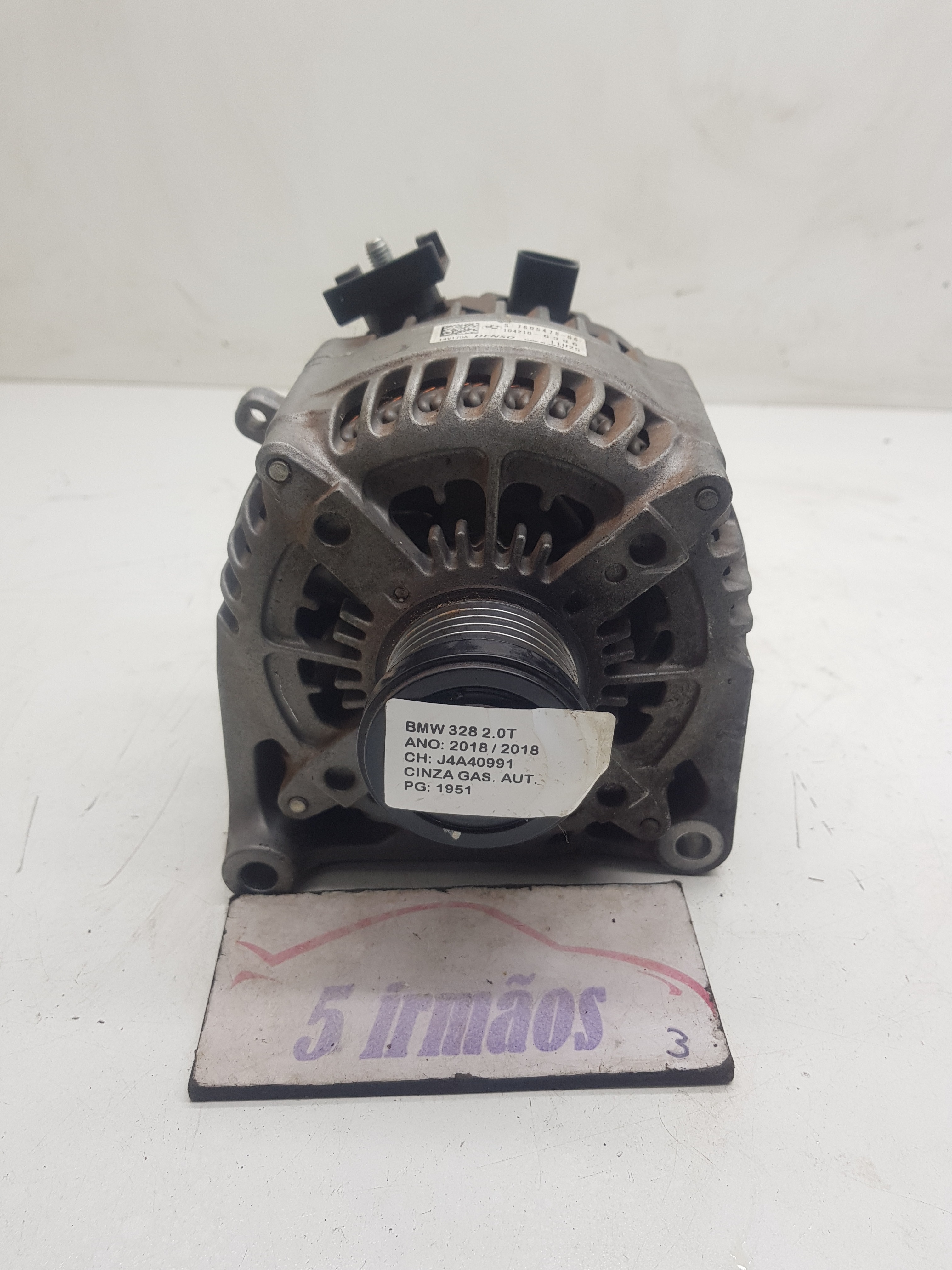 Alternador Bmw 328i 2.0 Flex 2017 / 2018 Nº760547806