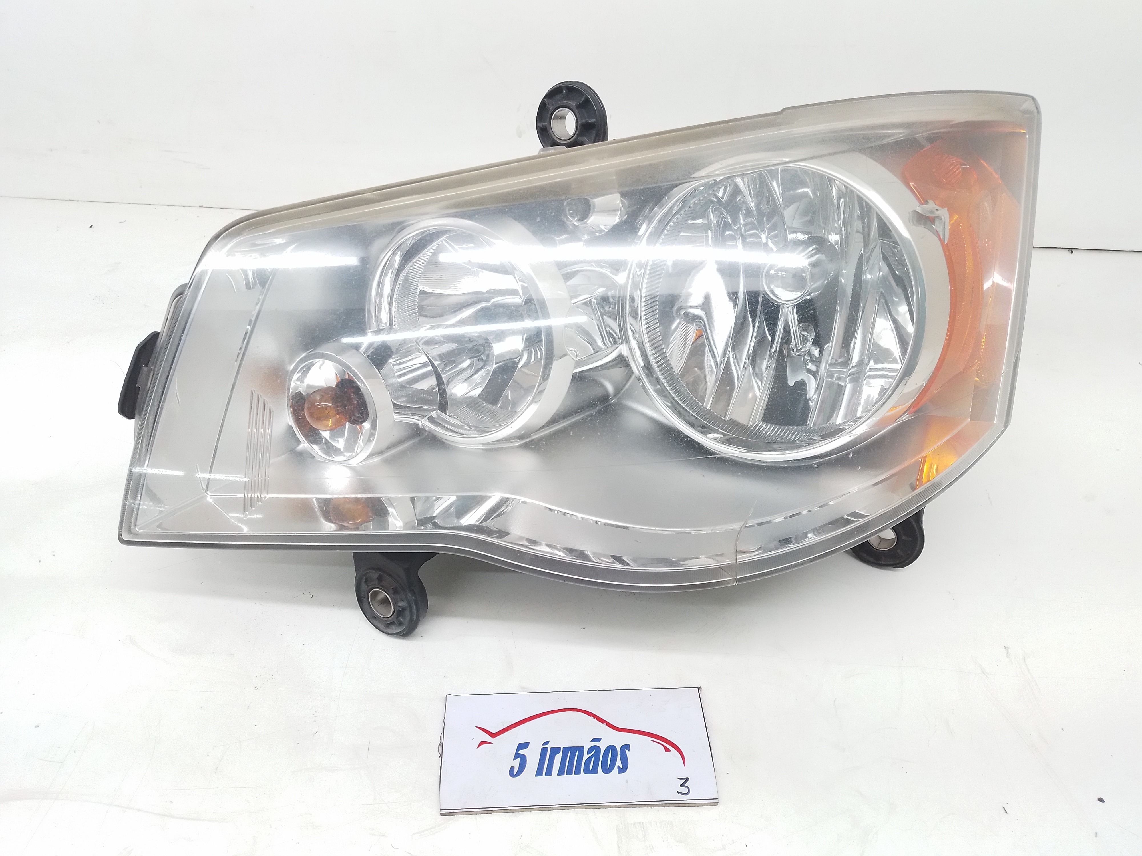 Farol Esquerdo S/xenon Chrysler Town Country 3.6 2012 Esquerdo