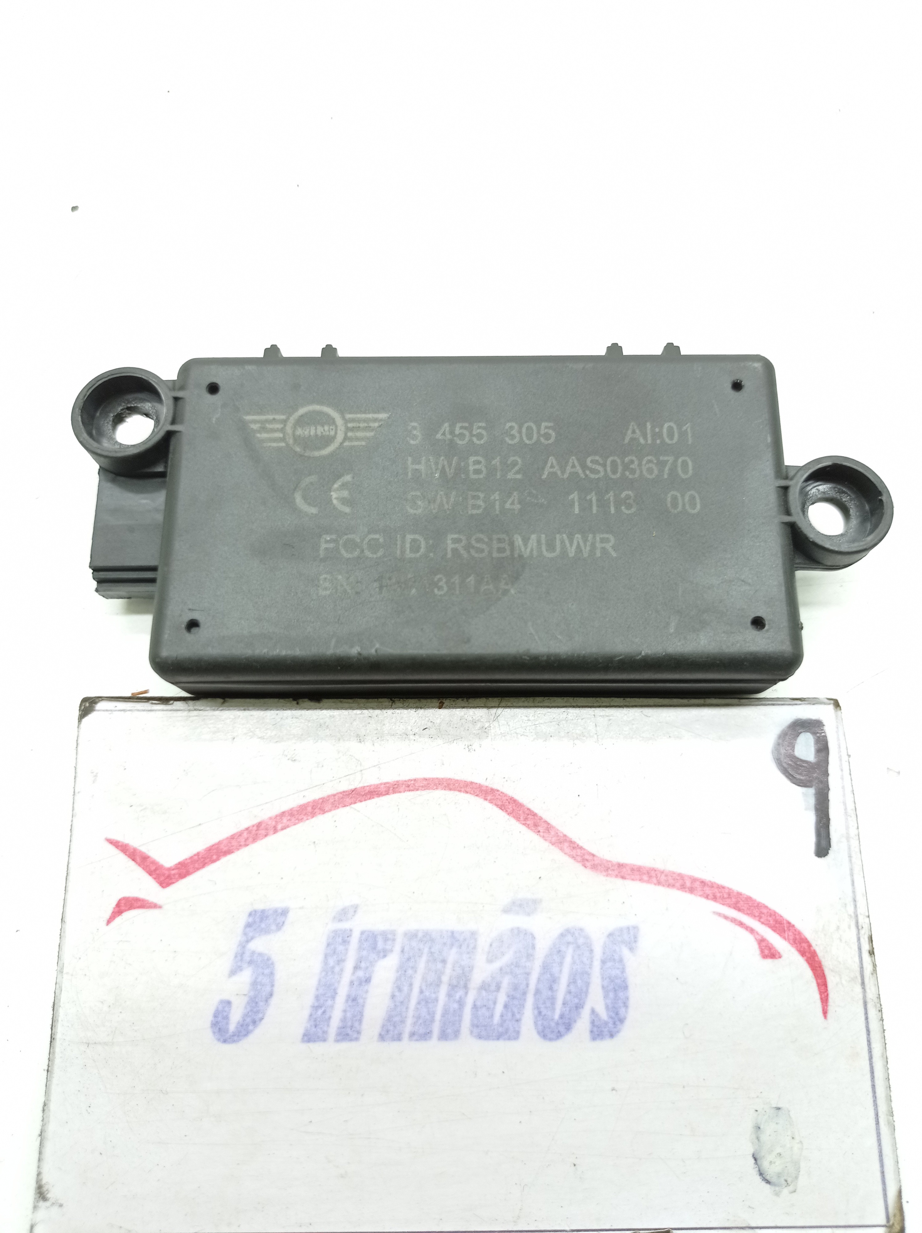 Módulo Anti Furto Porta Direita Mini Cooper R57 1.6 2010