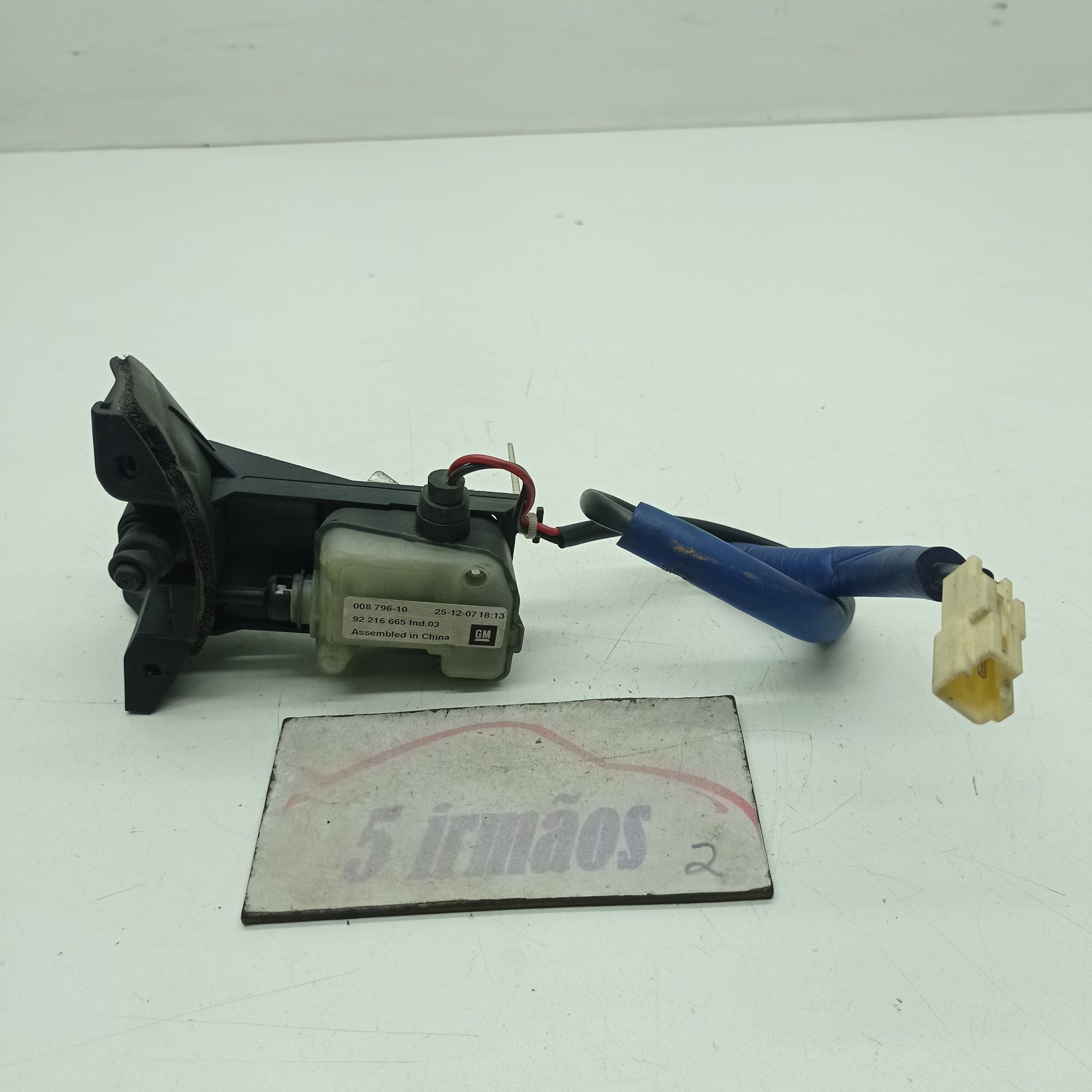 Motor Trava Portinhola Gm Omega 3.6 2008 / 2009 Nº92216665