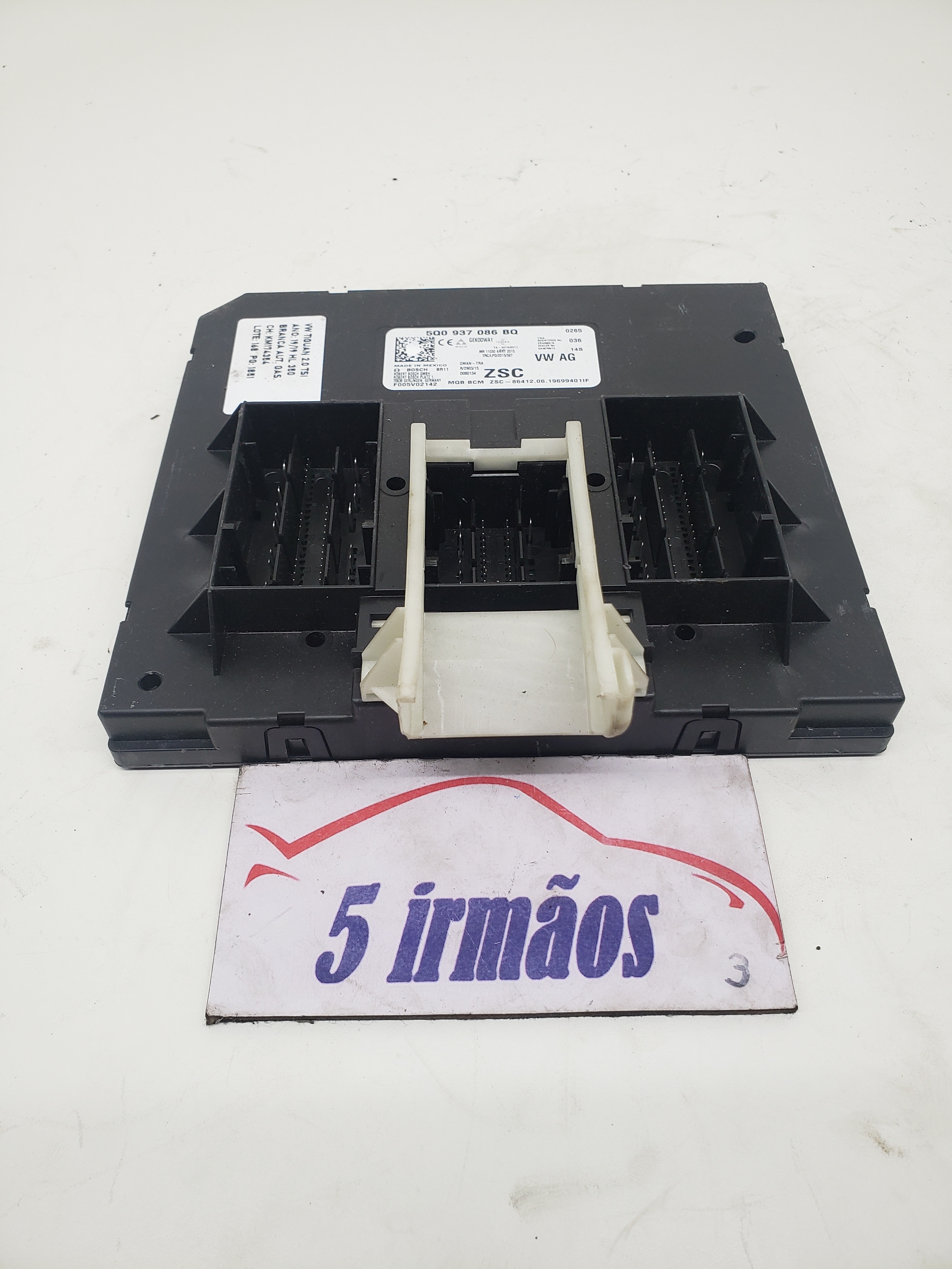 Módulo Conforto Bcm Vw Tiguan 350 Tsi 2.0 2019 N5q0937086bq