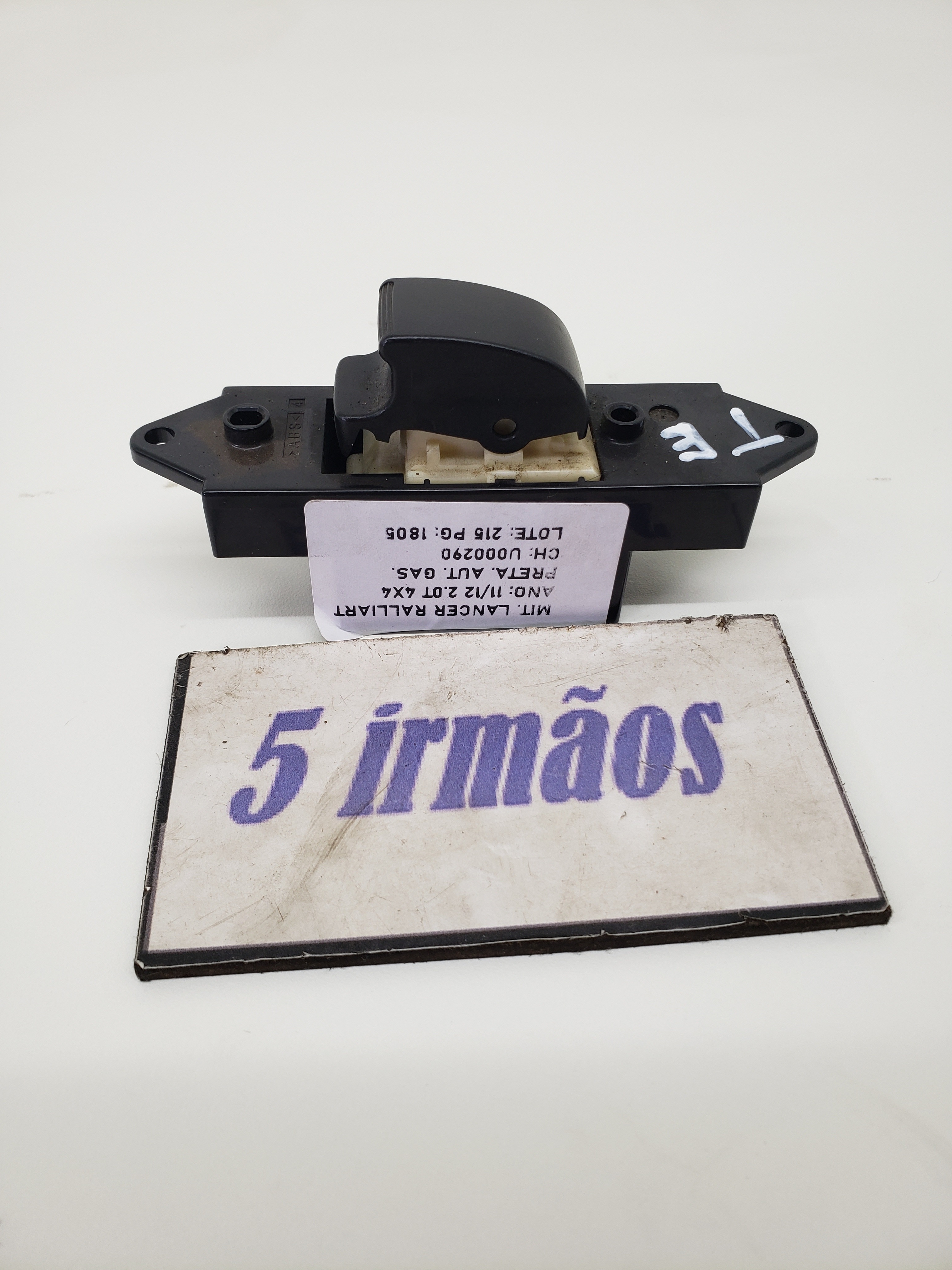 Comando Vidro Traseiro Esquerdo Lancer Ralliart 2.0 2012