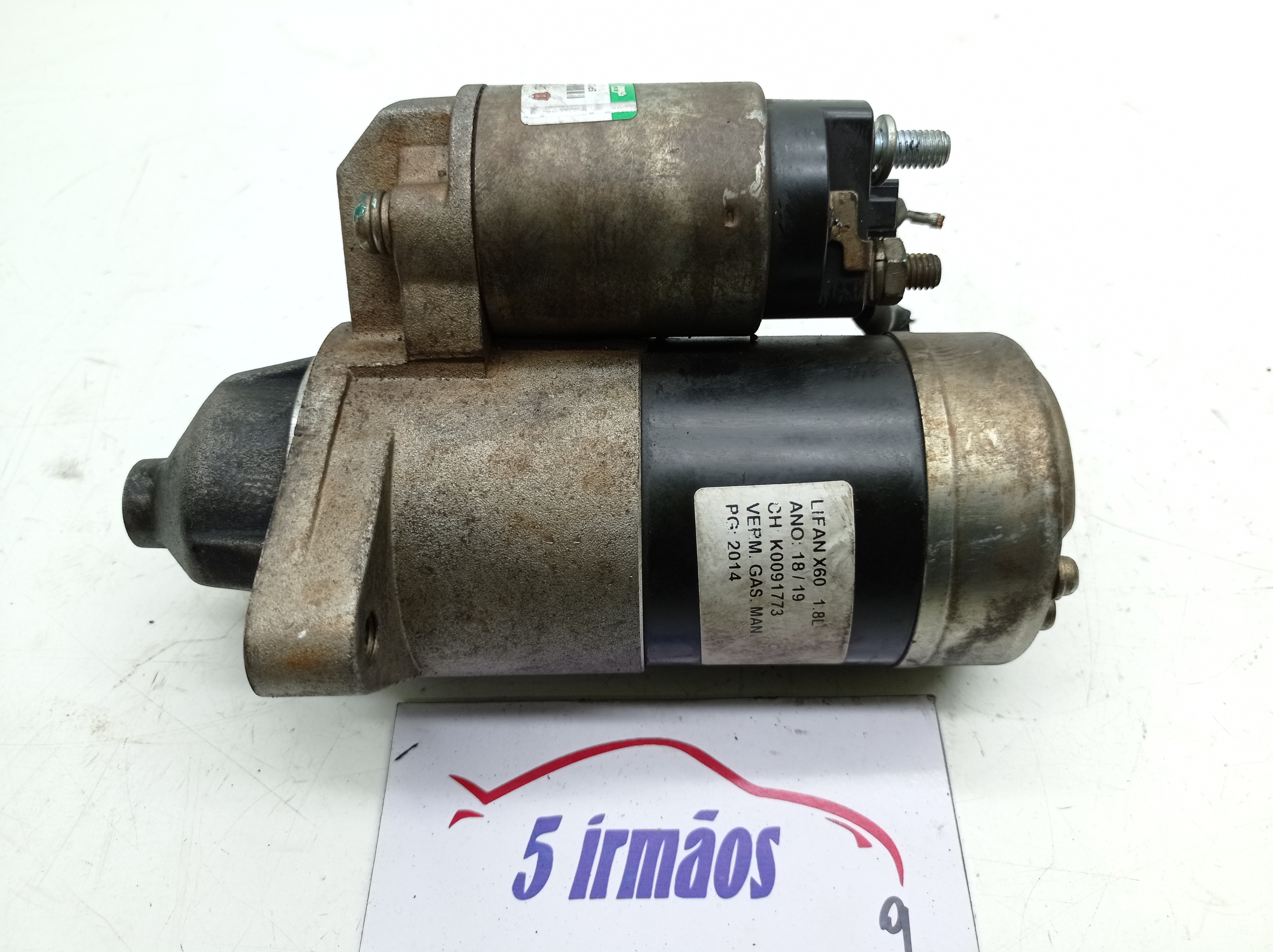 Motor Arranque Lifan X60 1.8 2018 / 2019