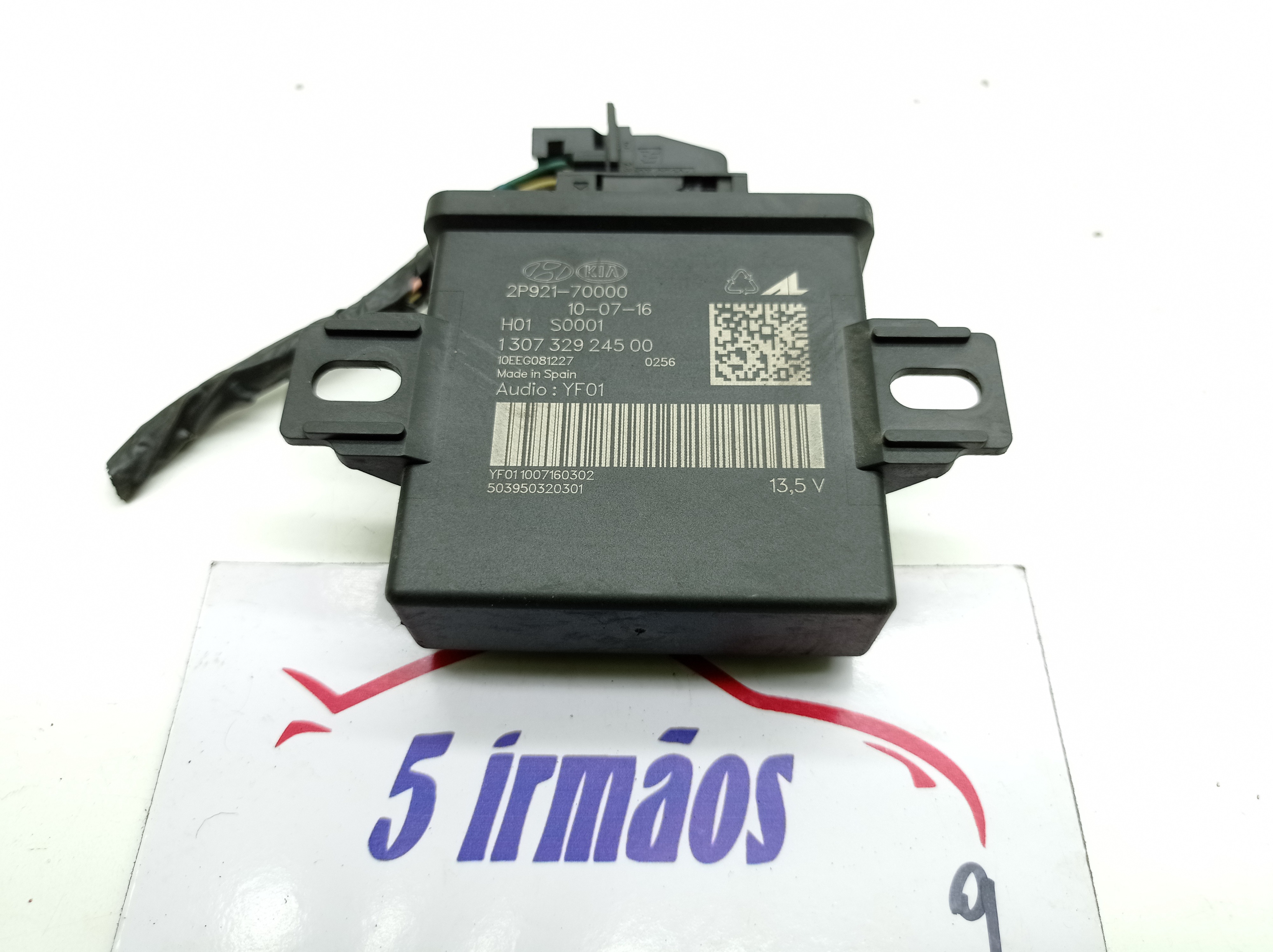 Módulo Sensor Velocidade Kia Sorento 3.5 2010 Nº2p92170000