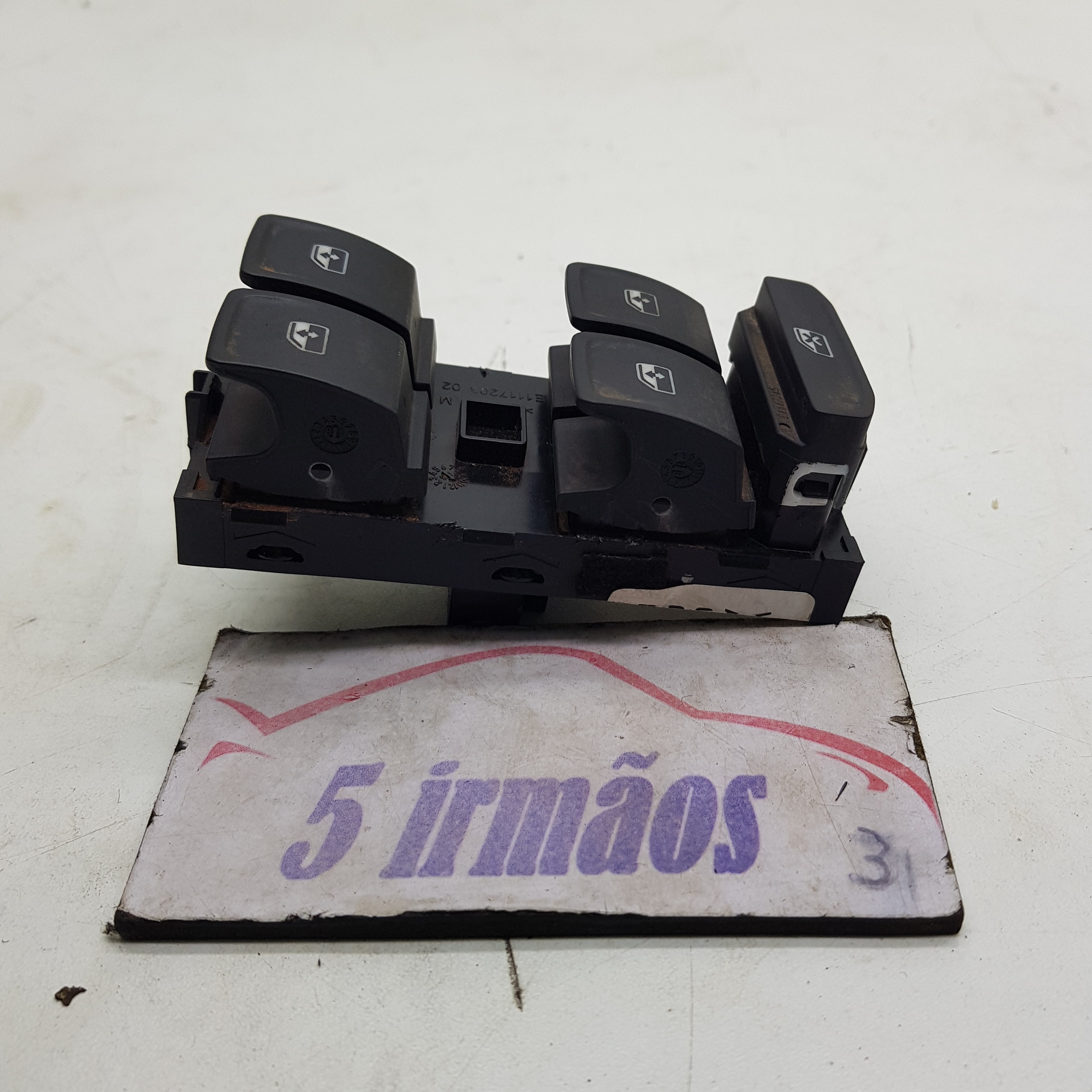 Comando Vidro Dianteiro Esquerdo Vw Jetta Gli 2.0 2019