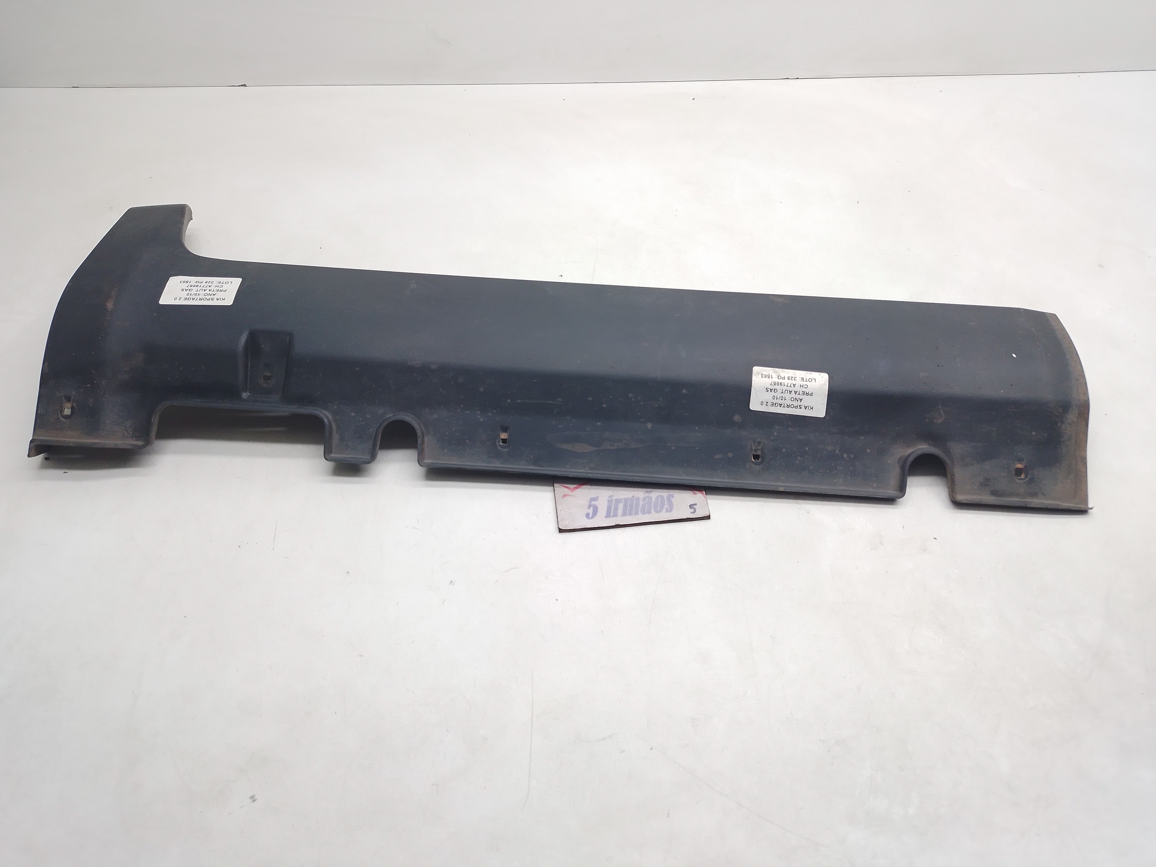 Spoiler Lateral Traseiro Direito Sportage 2.0 2010 2011 Preto