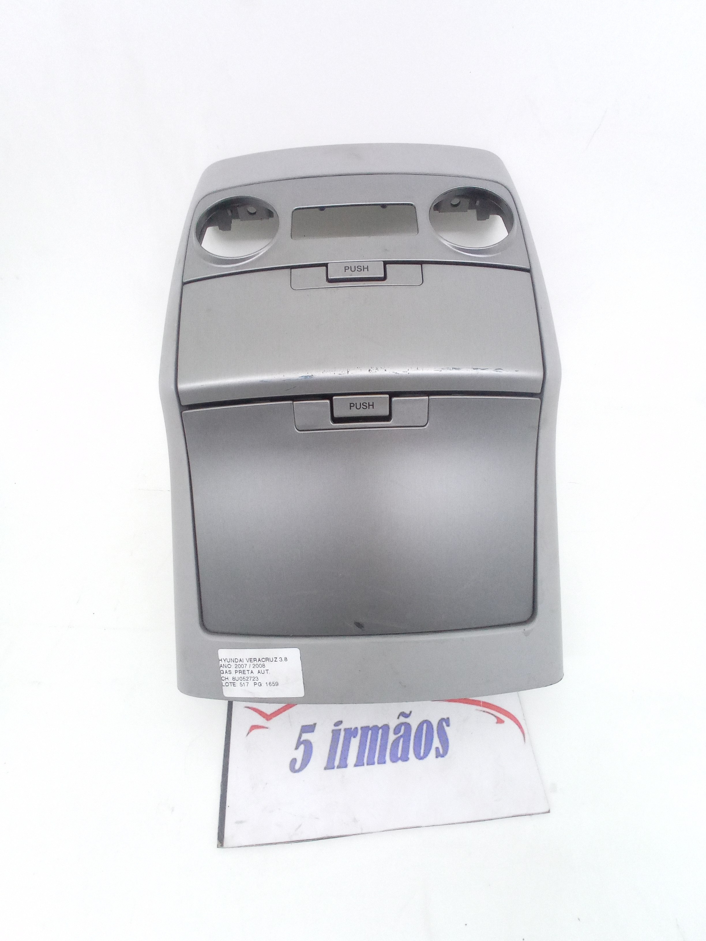 Porta Copos Console Central Hyundai Veracruz V6 2007 / 2008