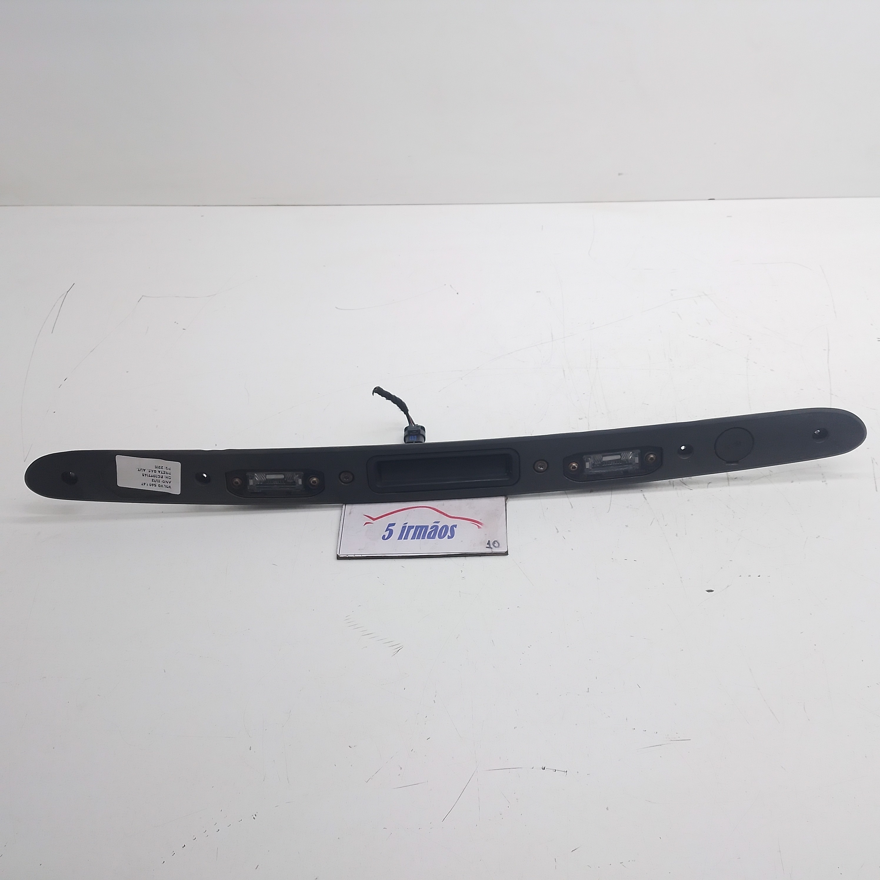 Moldura Maçaneta Luz Placa Porta Mala Volvo S60 1.6 2011
