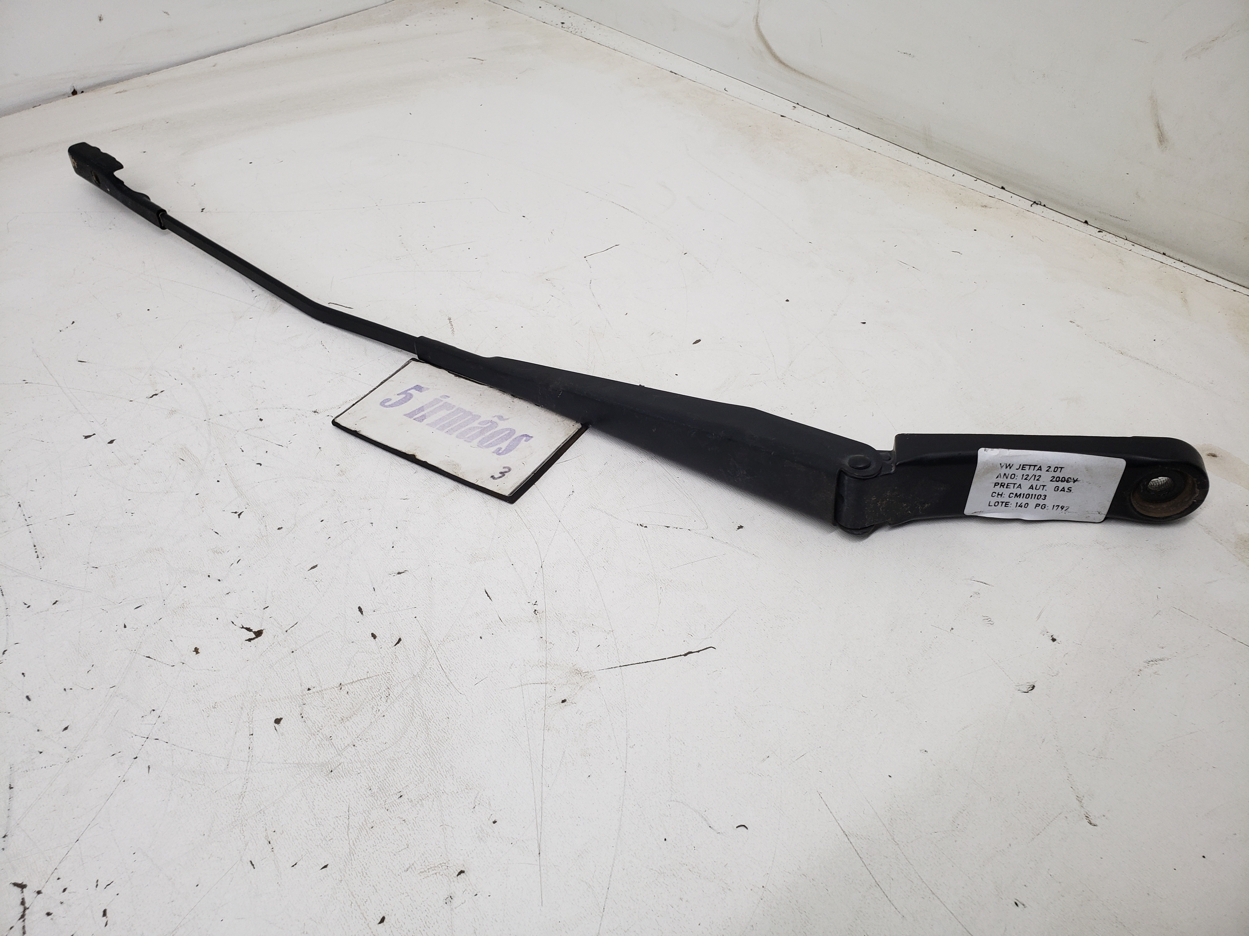 Braço Direito Limpador Parabrisa Vw Jetta Tsi 2.0 2012 2013