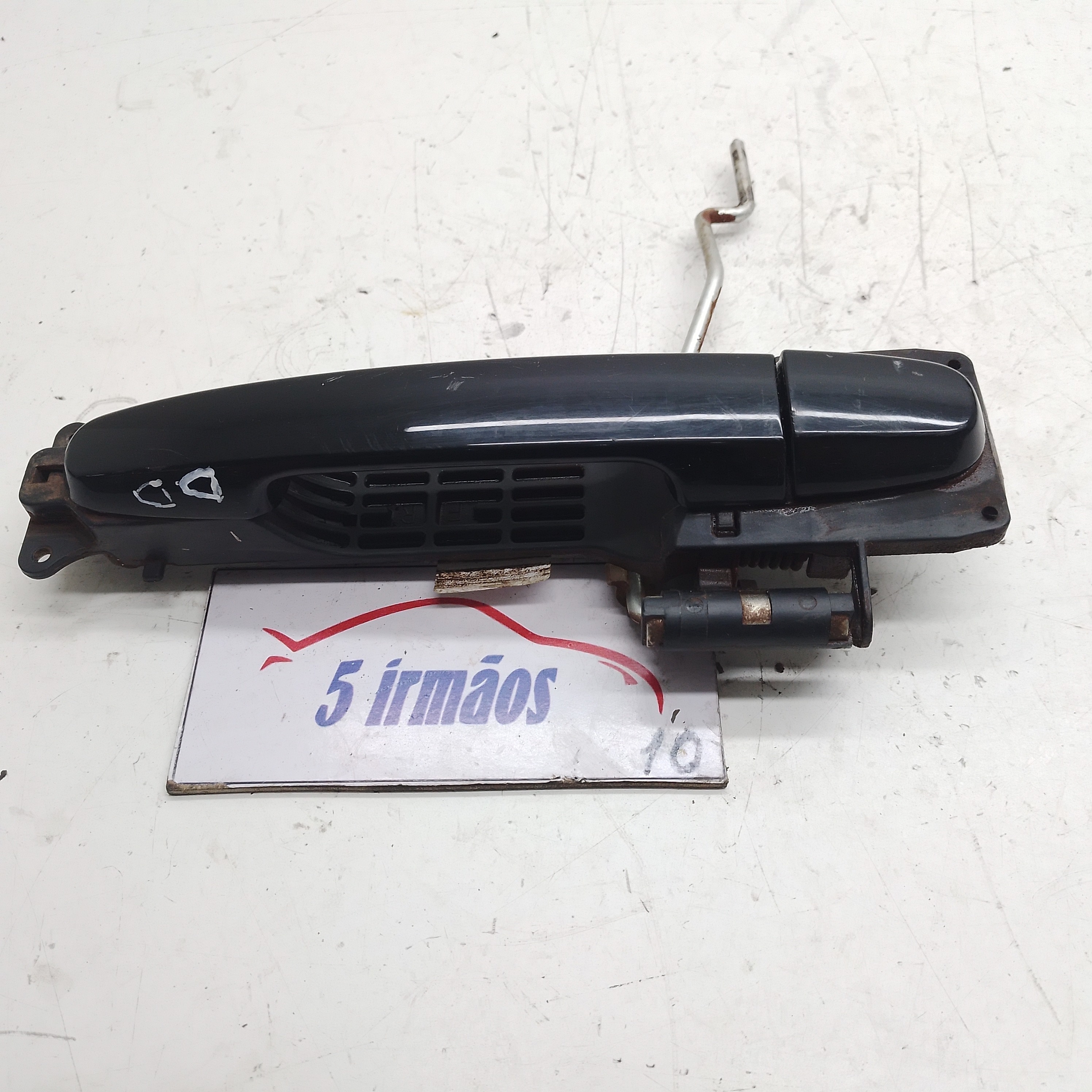 Maçaneta Externa Dianteira Direita Toyota Rav4 2.4 4×4 2006 Preto Dianteira