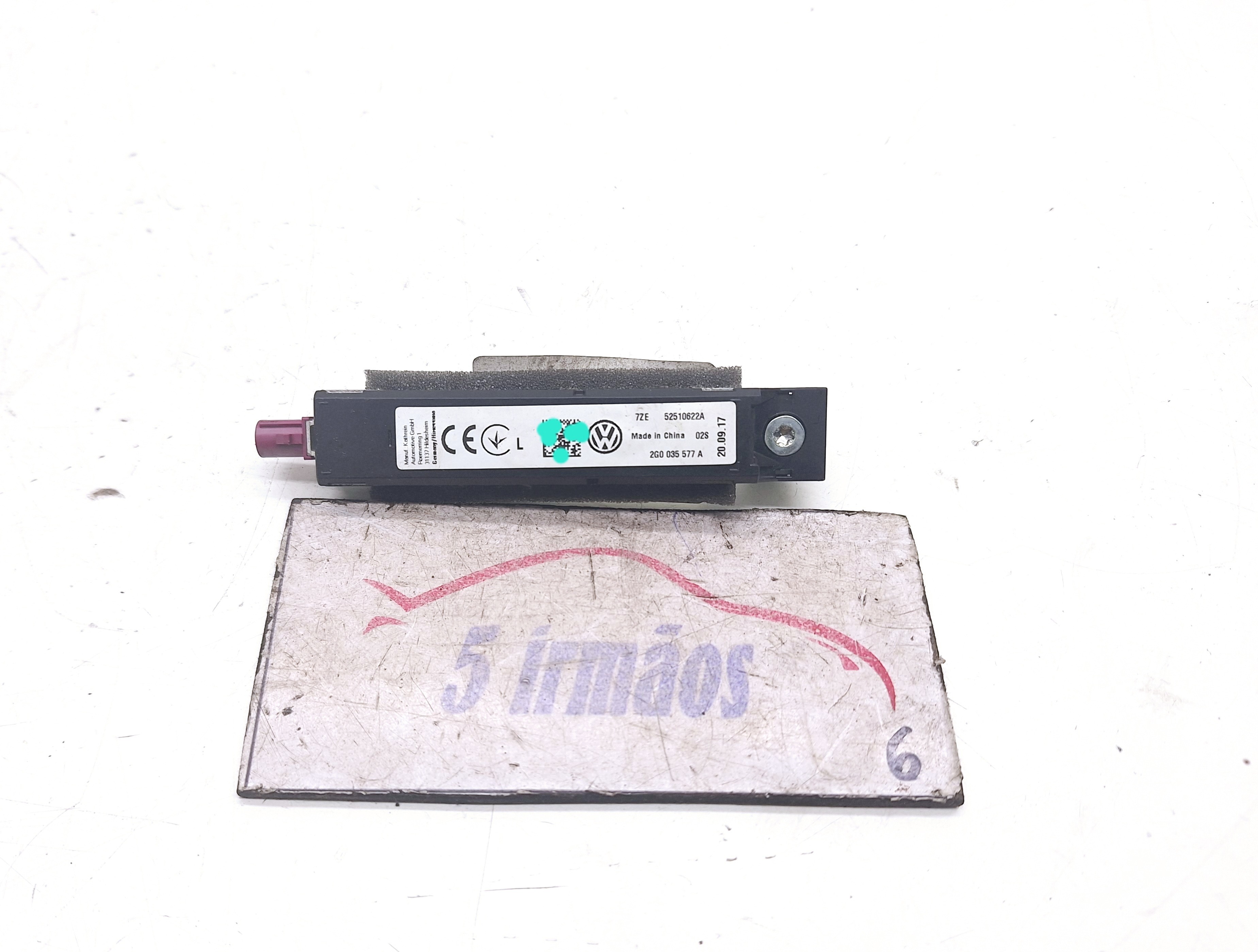 Módulo Amplificador Vw Polo Gts 1.4 2021 2g0035577a