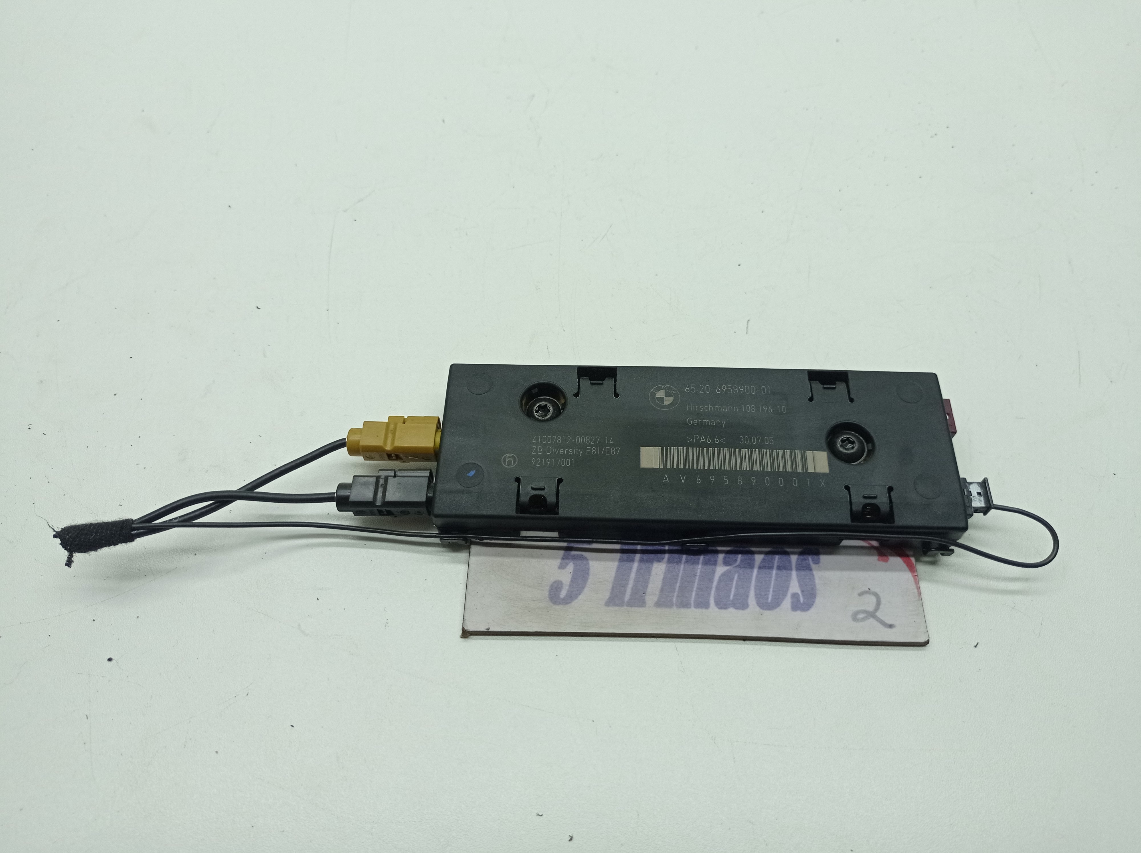Módulo Sensor Antena Bmw 120i 2.0 Asp 2005 / 2006