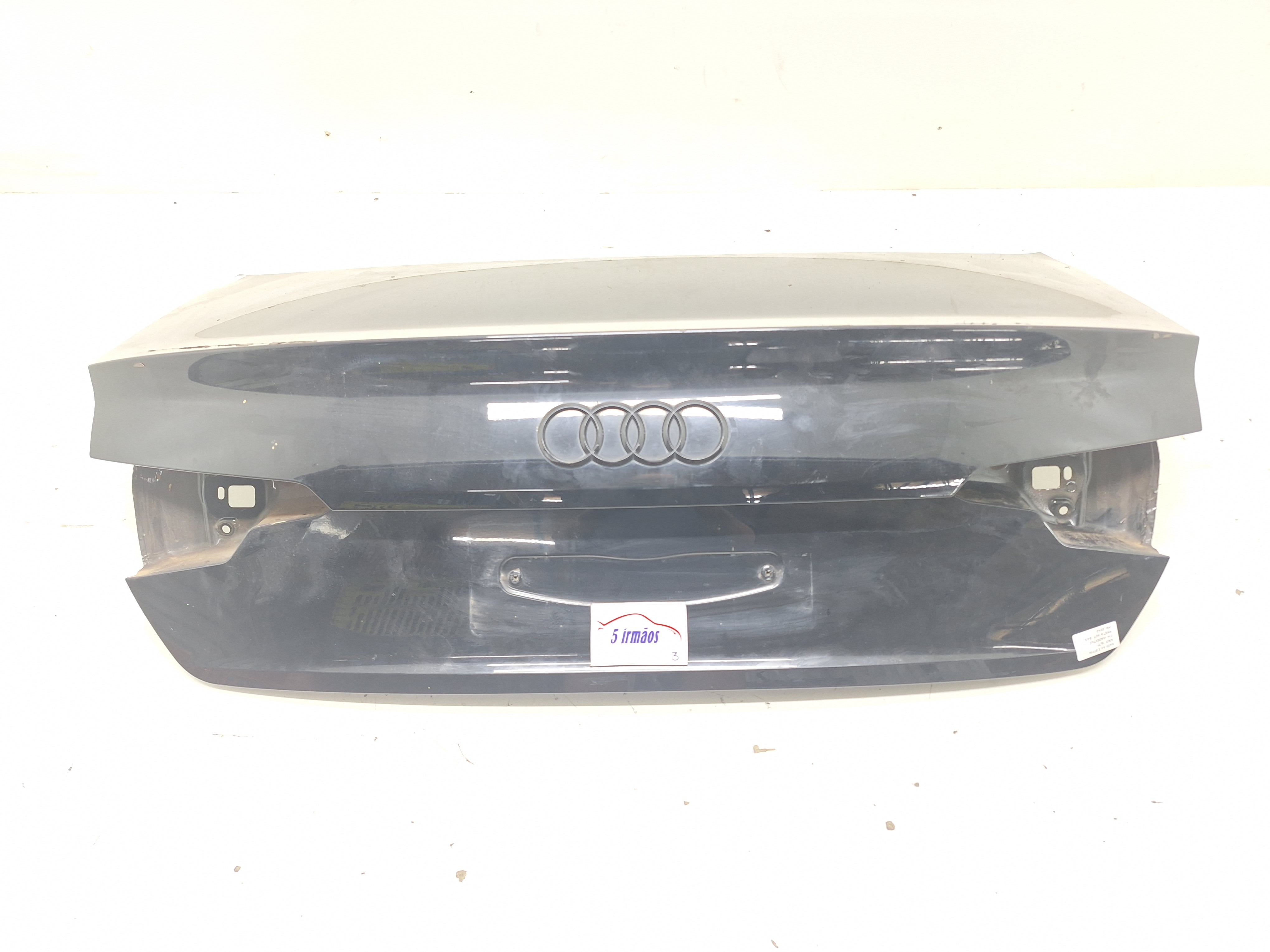 Tampa Traseira Porta Malas Audi A4 Tfsi 1.8 2016 / 2017 Preto